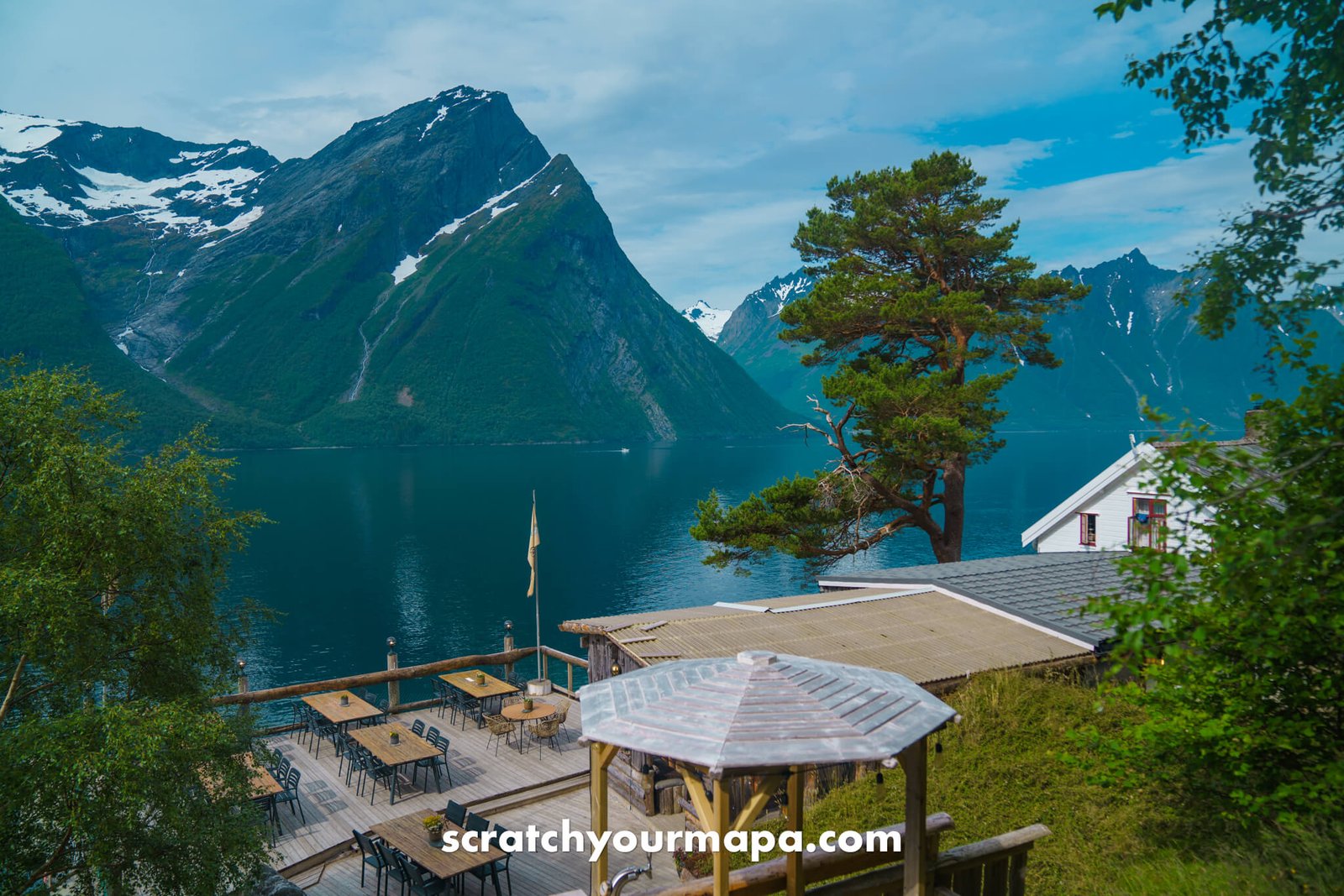 Christian Gaard restaurant in Trandal, Norway