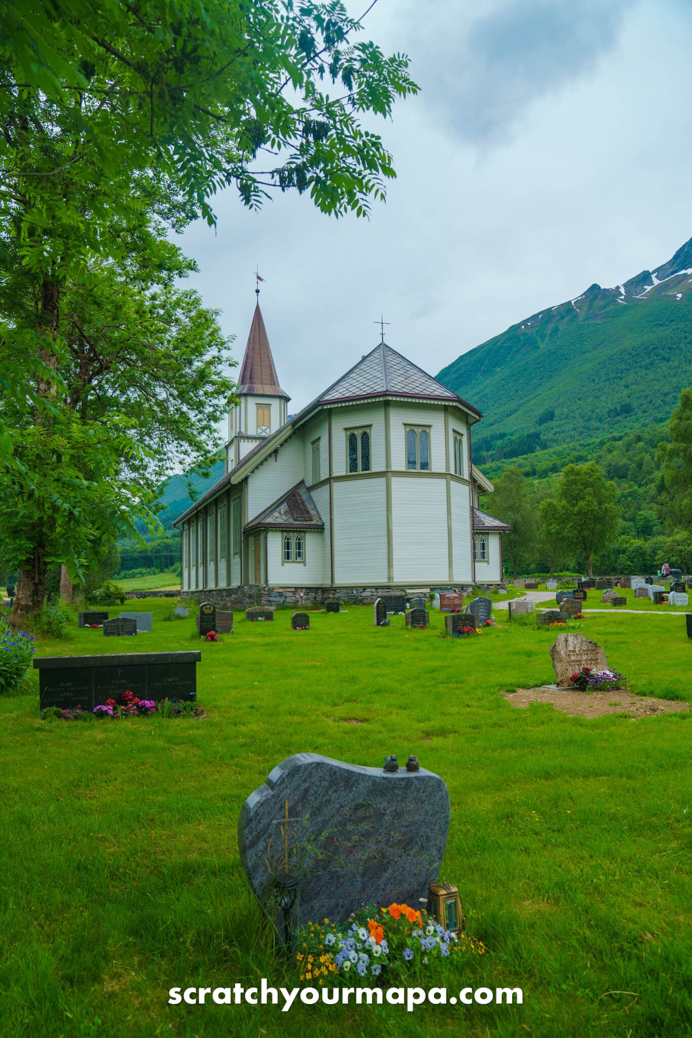 Saebo village in Norway