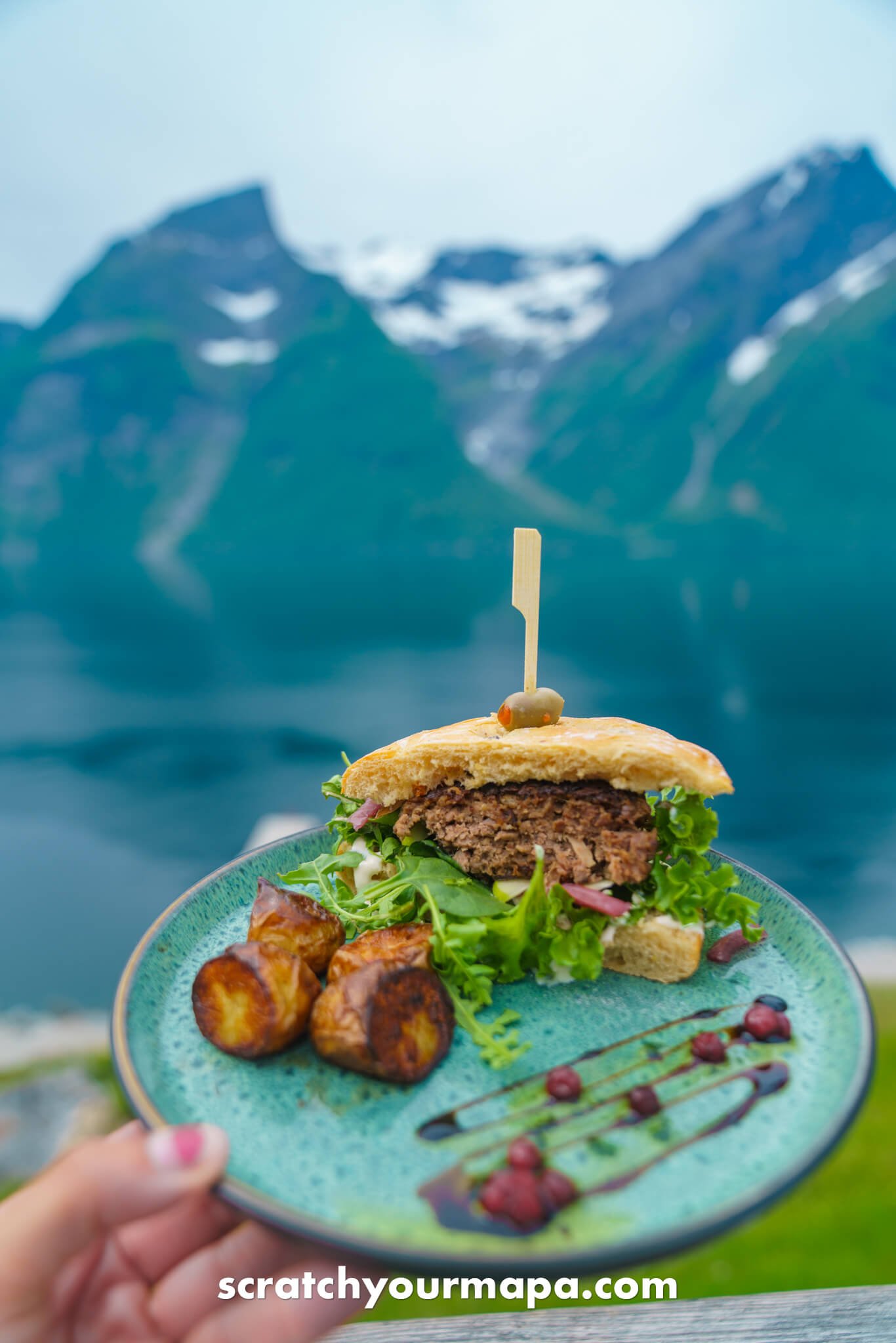 restaurant at Christian Gaard, Trandal in Norway