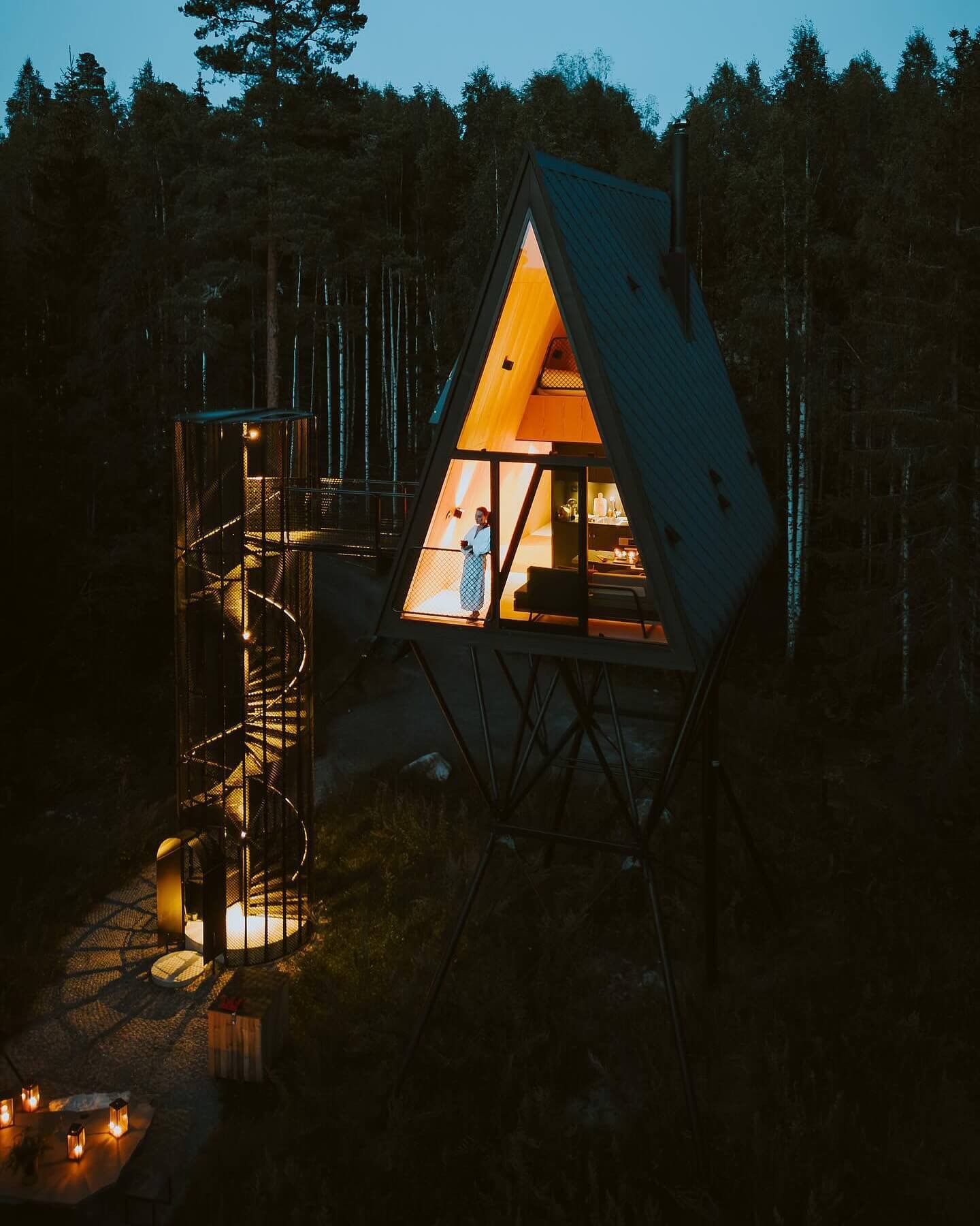 PAN Treetops, cool places to stay in Norway