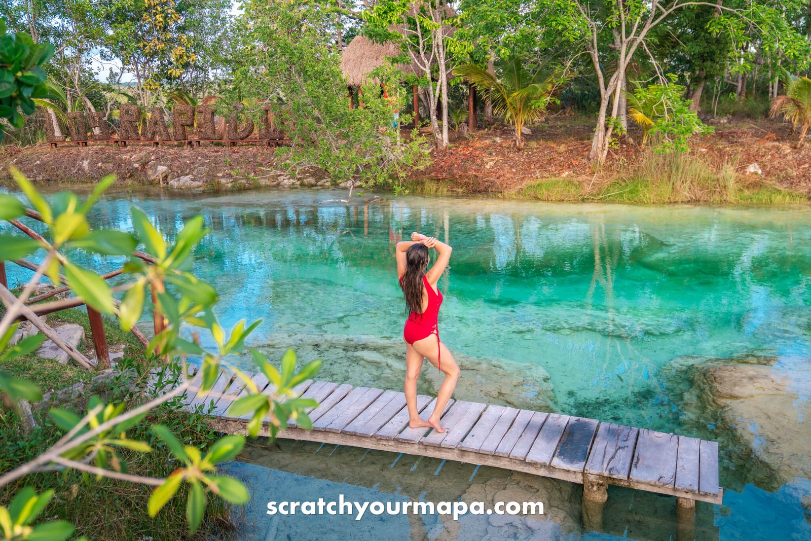 Rapidos de Bacalar Mexico