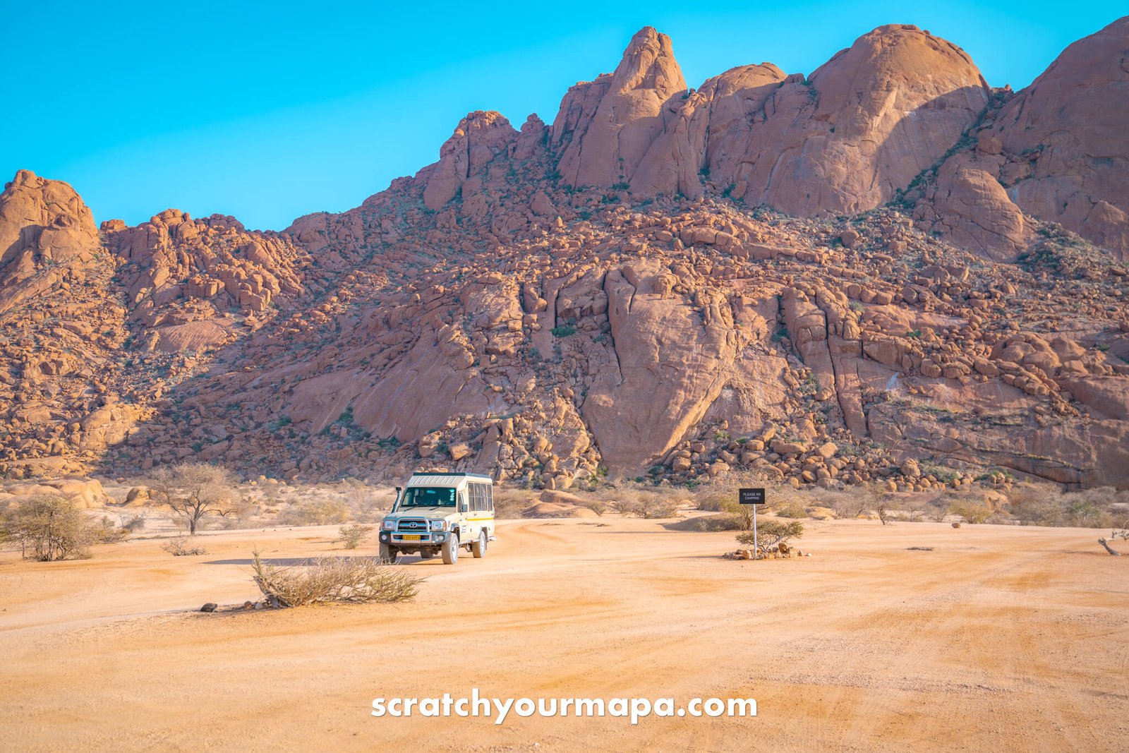 Spitzkoppe Park in Namibia