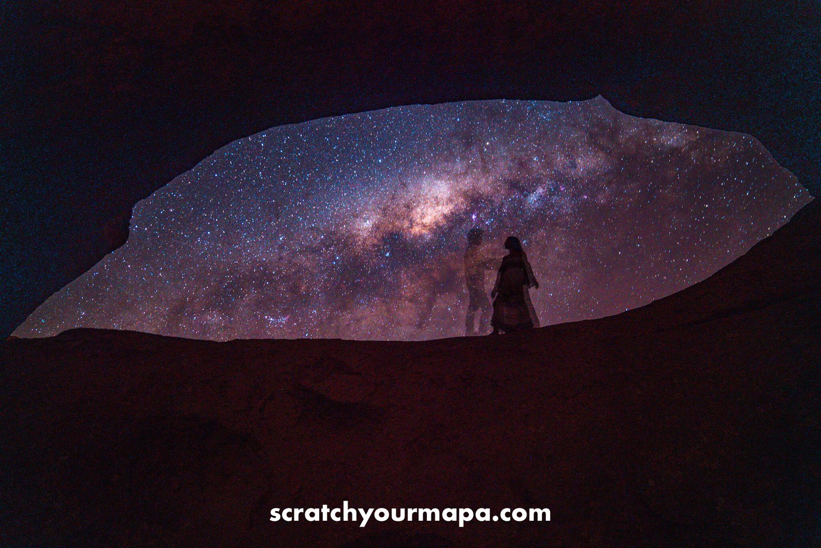 natural rock arch in Spitzkoppe Park, Namibia