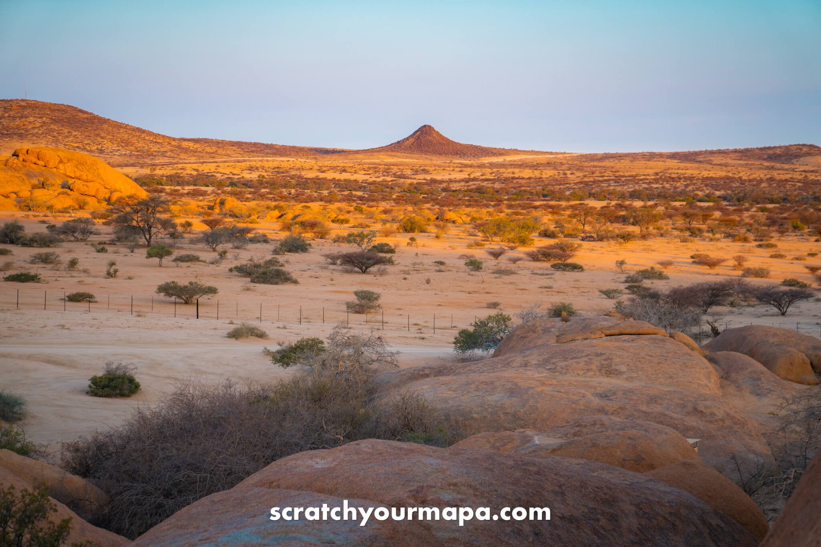 Spitzkoppe Park landscapes