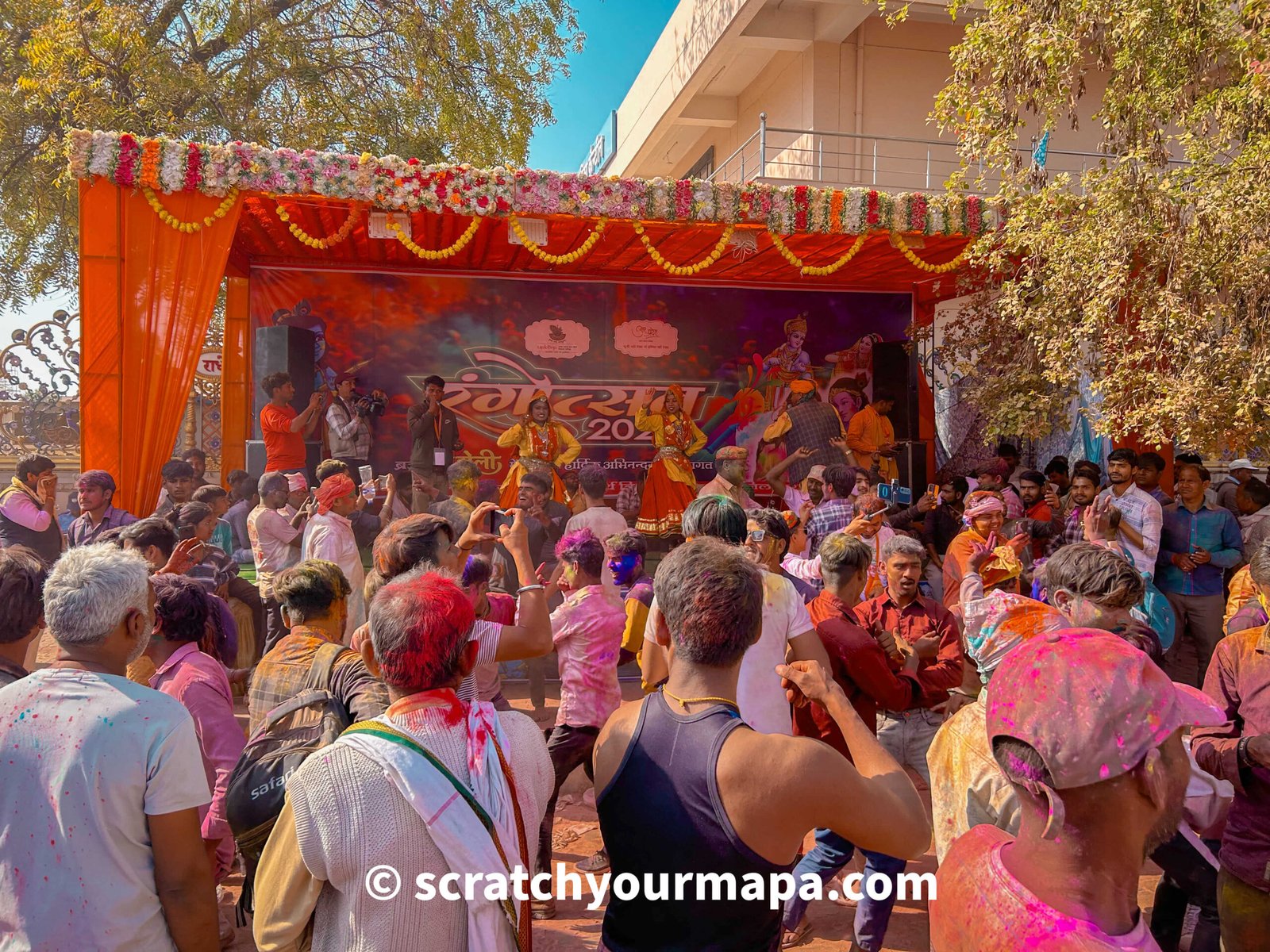 crowds in India