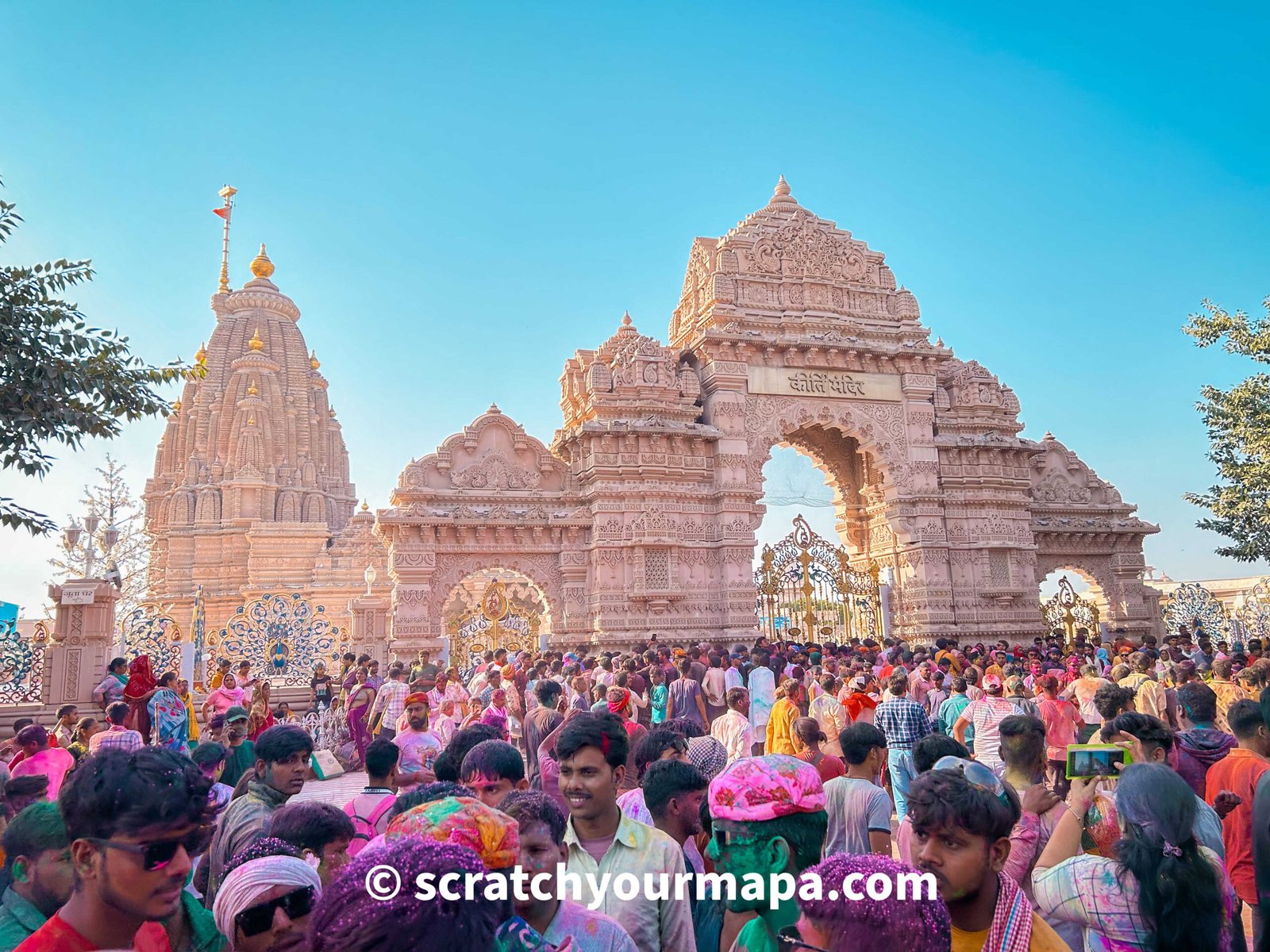 Holi Festival in India - Mathura