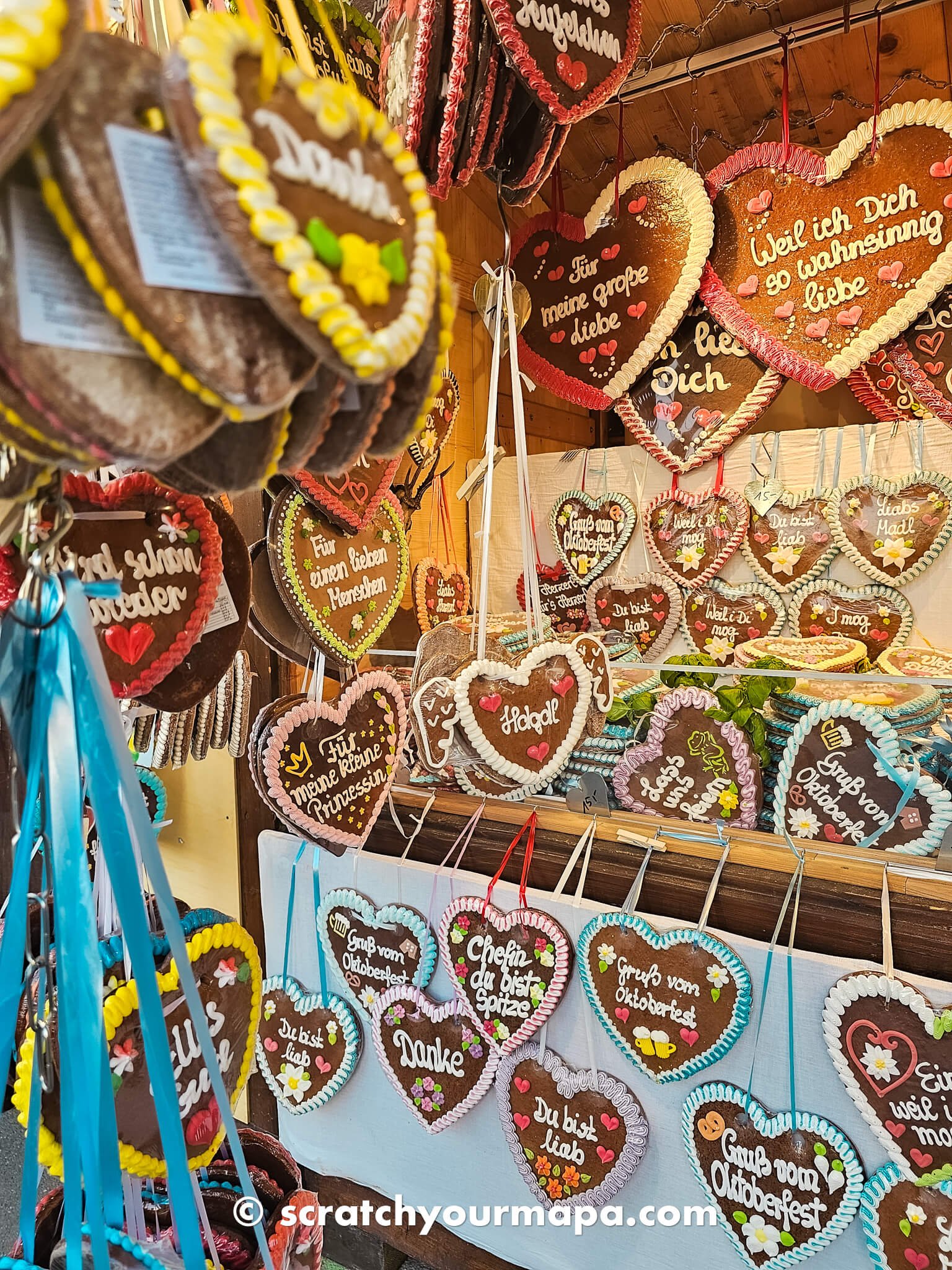 traditional cookies at Oktoberfest in Munich, Germany