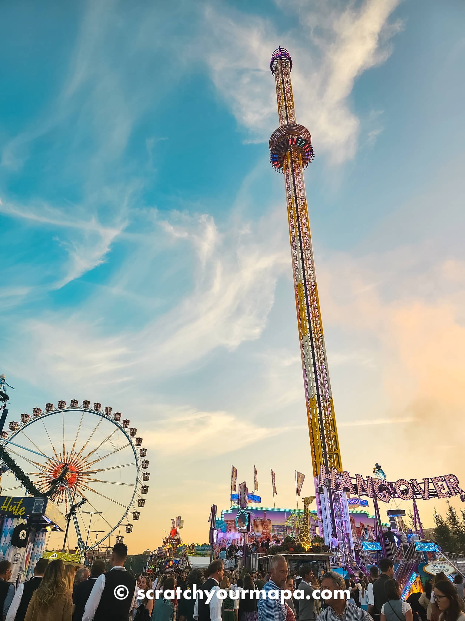 carnival at Oktoberfest, what to expect at Oktoberfest in Munich, Germany