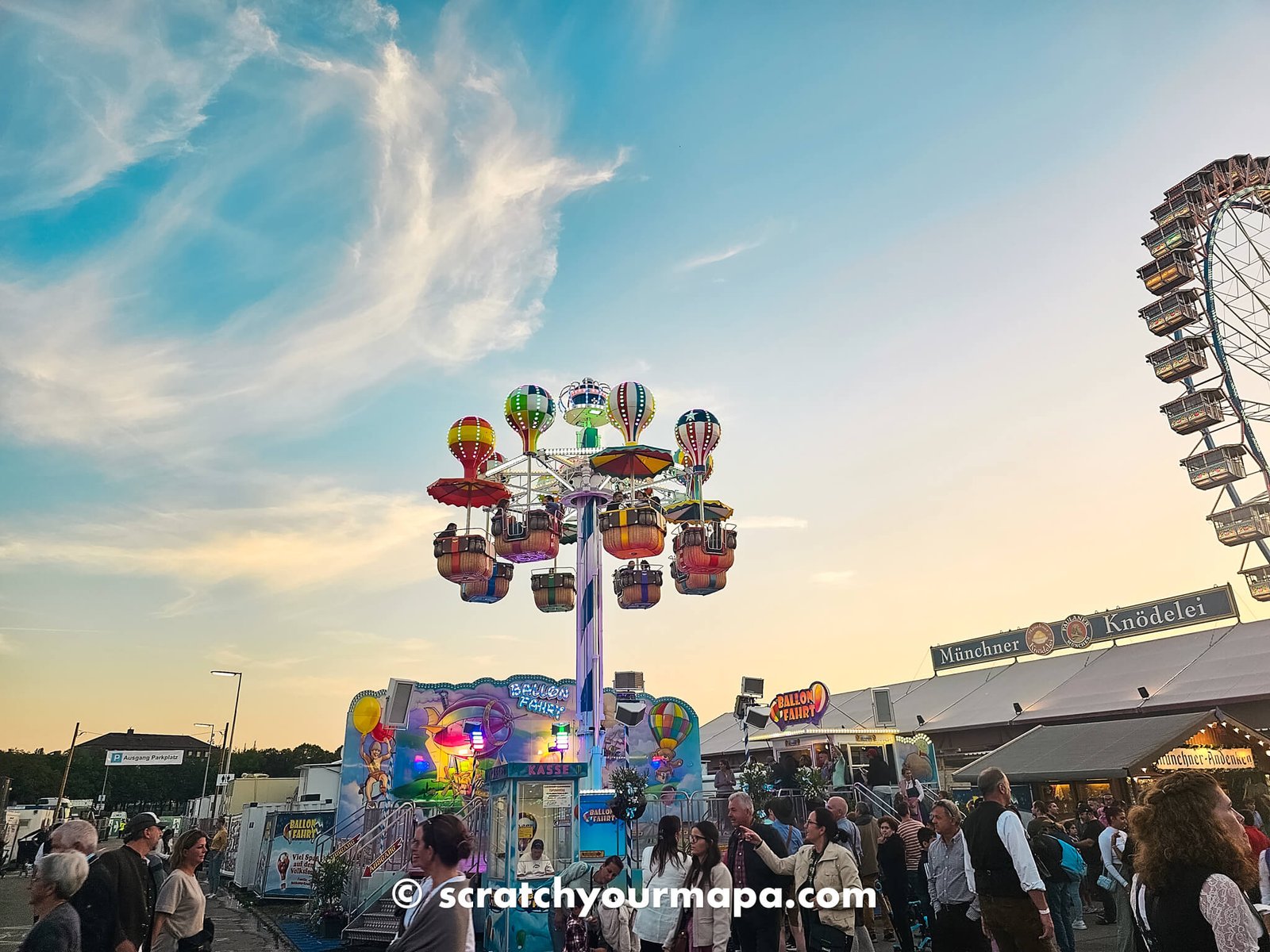 carnival at Oktoberfest, what to expect at Oktoberfest in Munich, Germany