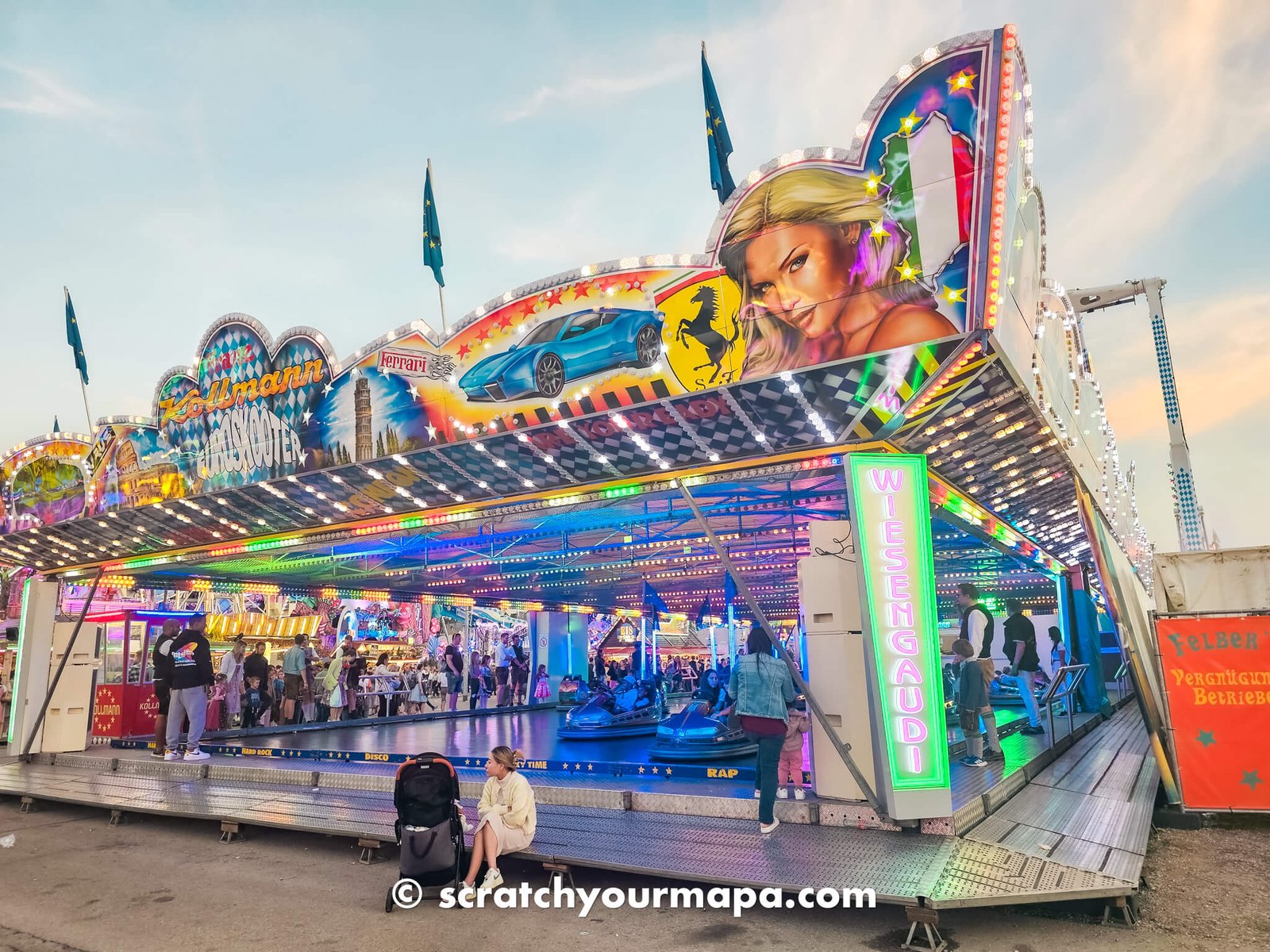 carnival at Oktoberfest, what to expect at Oktoberfest in Munich, Germany