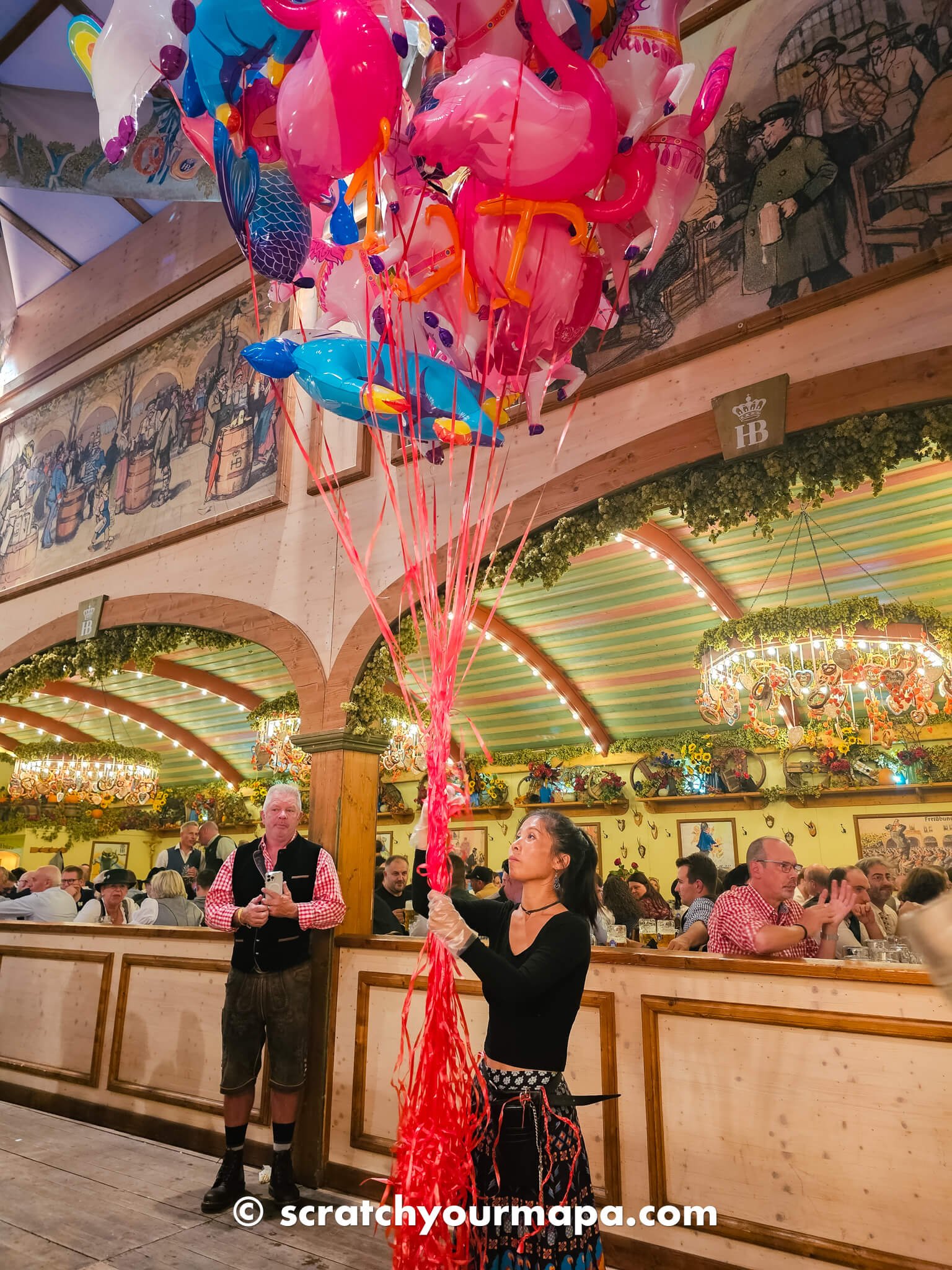 balloons at Oktoberfest