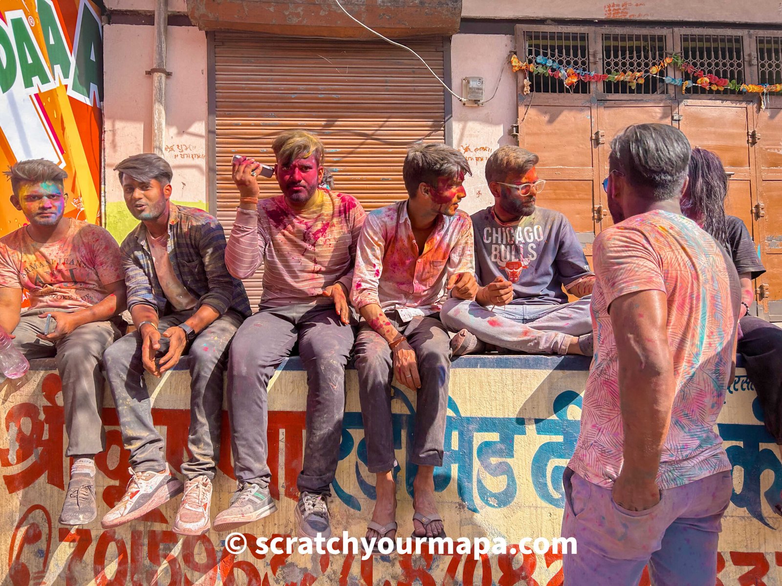 Holi Festival in India - Mathura