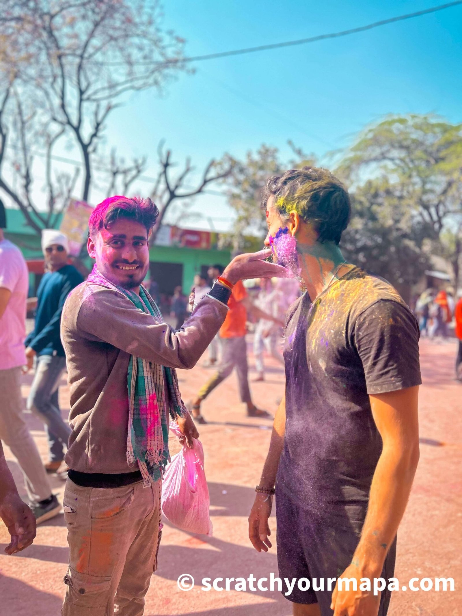 Holi Festival in India- Mathura