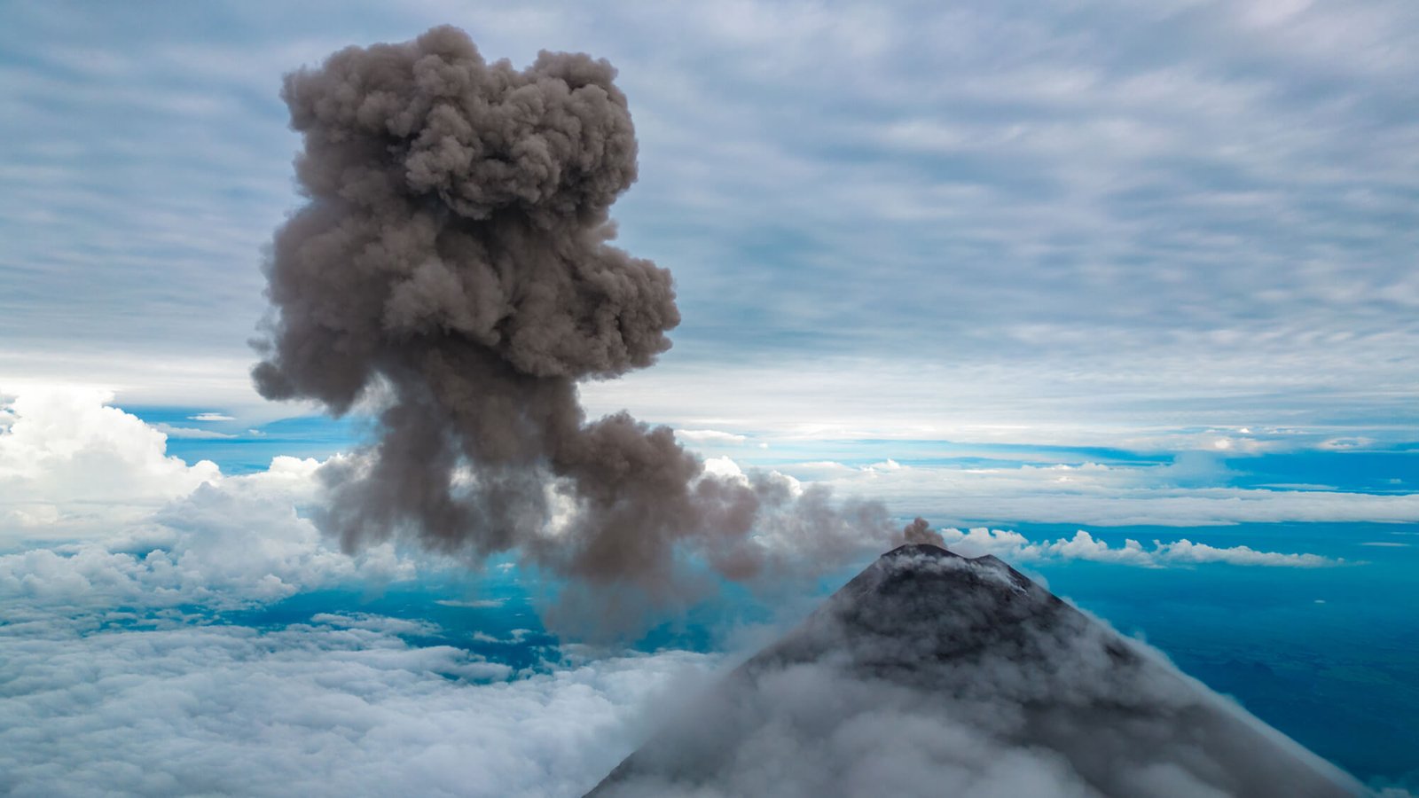 Acatenango volcano