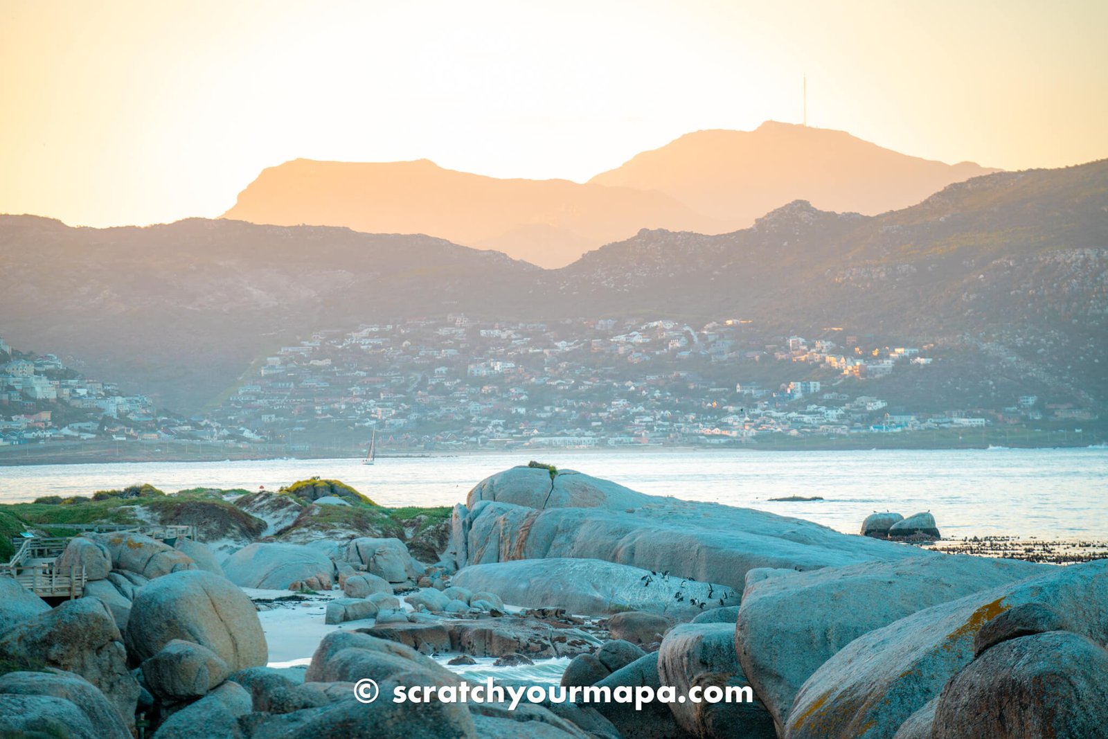 Boulders Beach - penguin beach in Cape Town travel guide