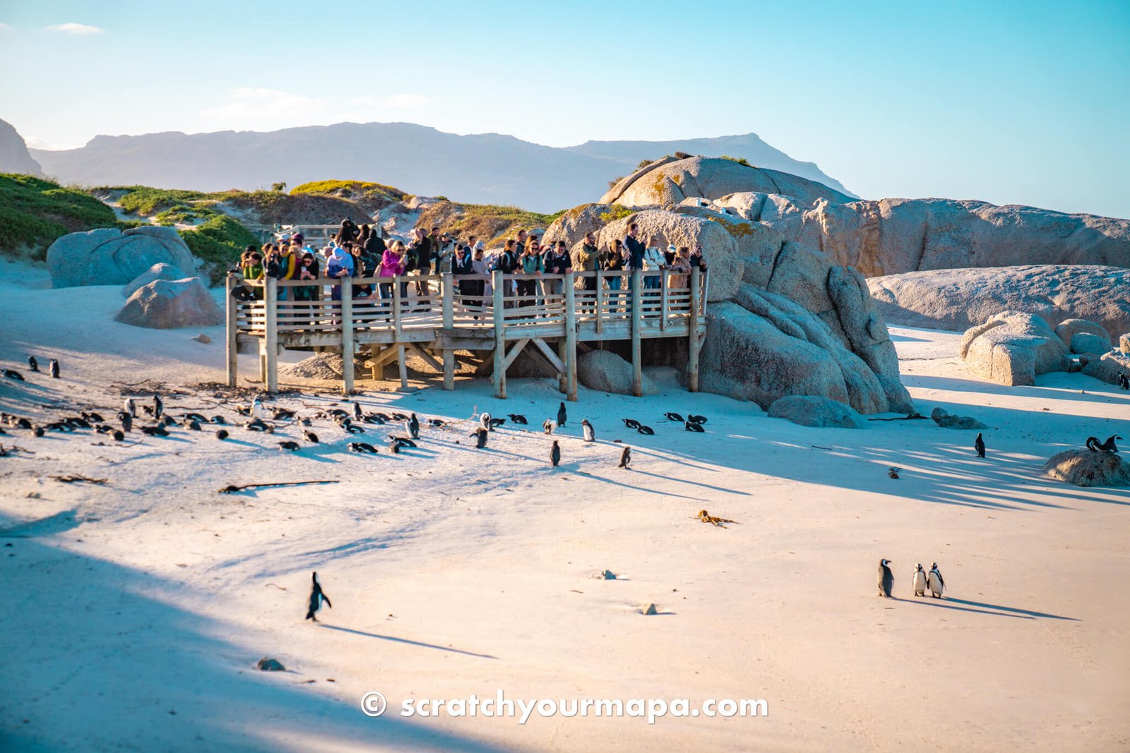 viewing platforms of Foxy Beach