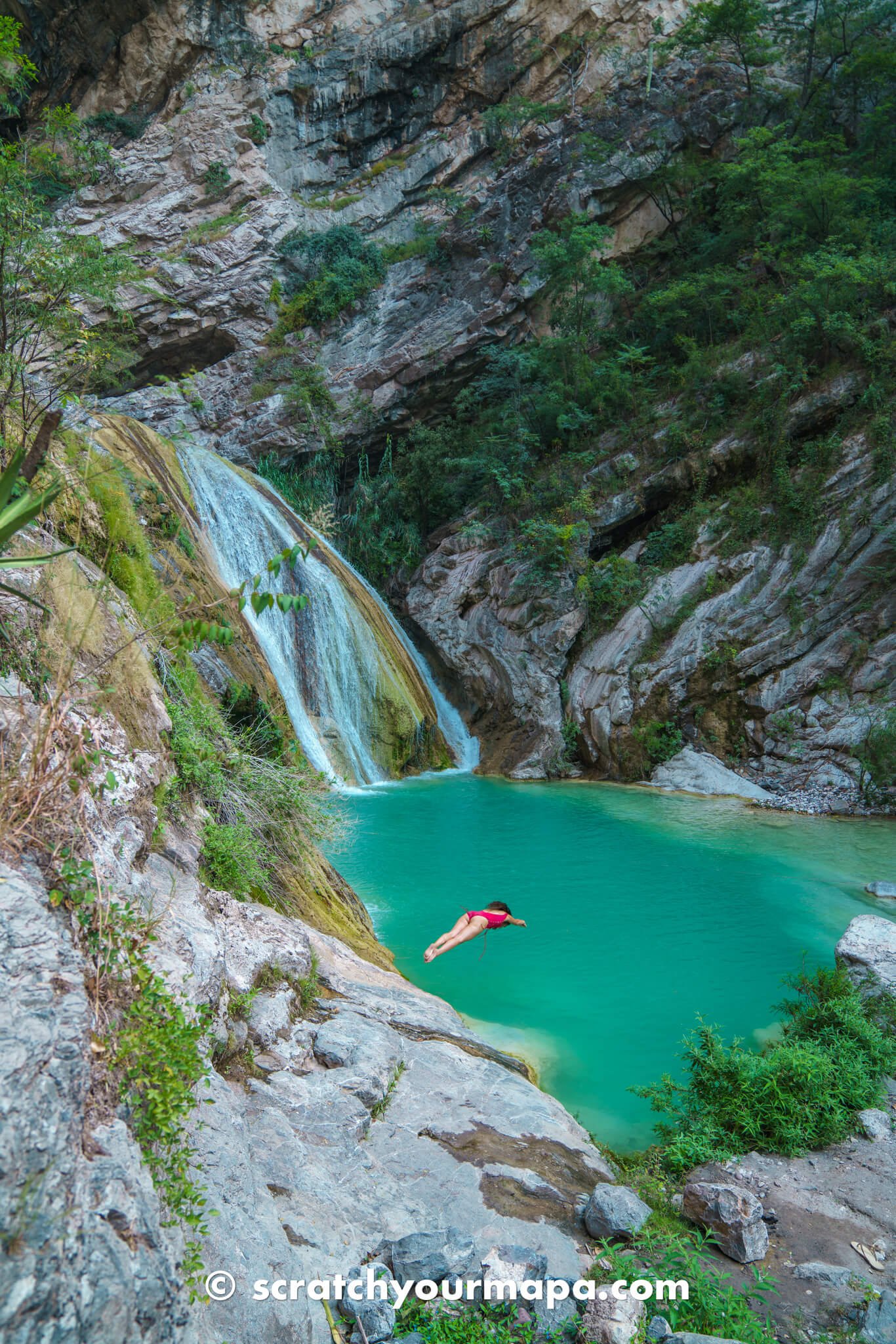 El Aguacate waterfall in Puebla, Mexico (travel guide)