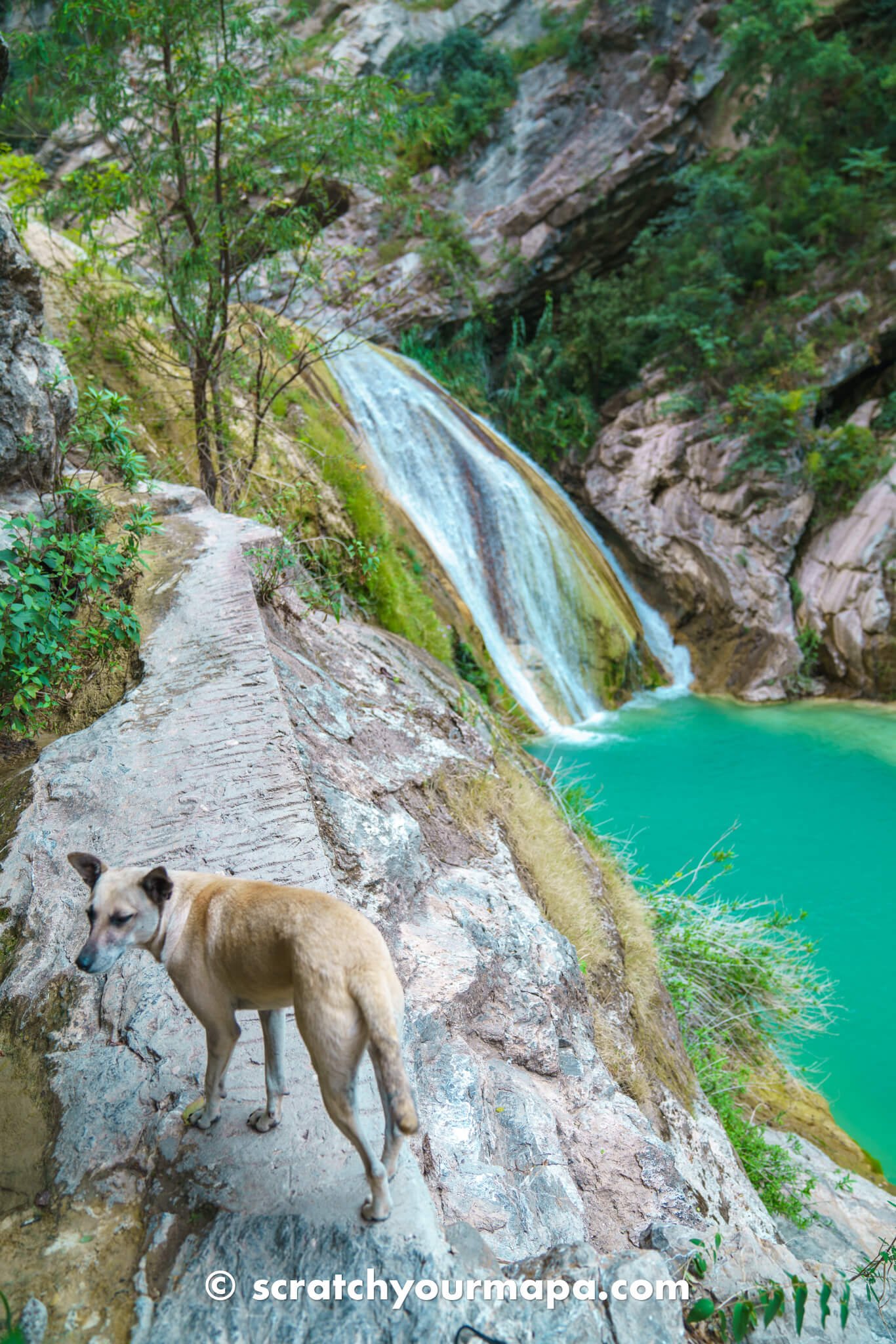 Cascada el aguacate, best day trips from Puebla