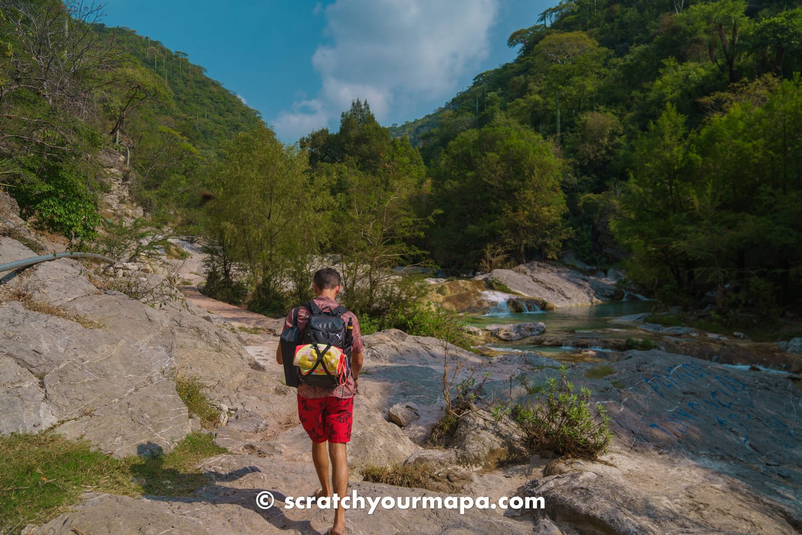 when to visit El Aguacate waterfall in Puebla