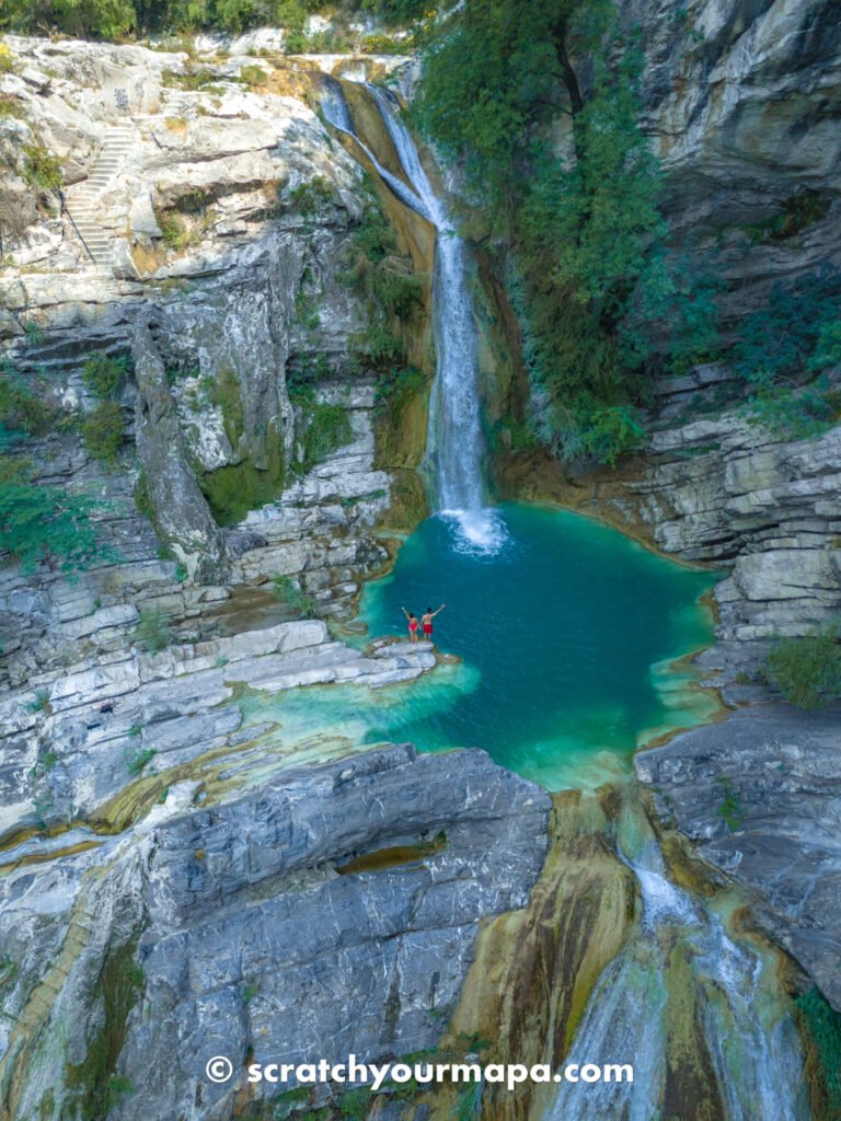 El Aguacate waterfall in Puebla, Mexico