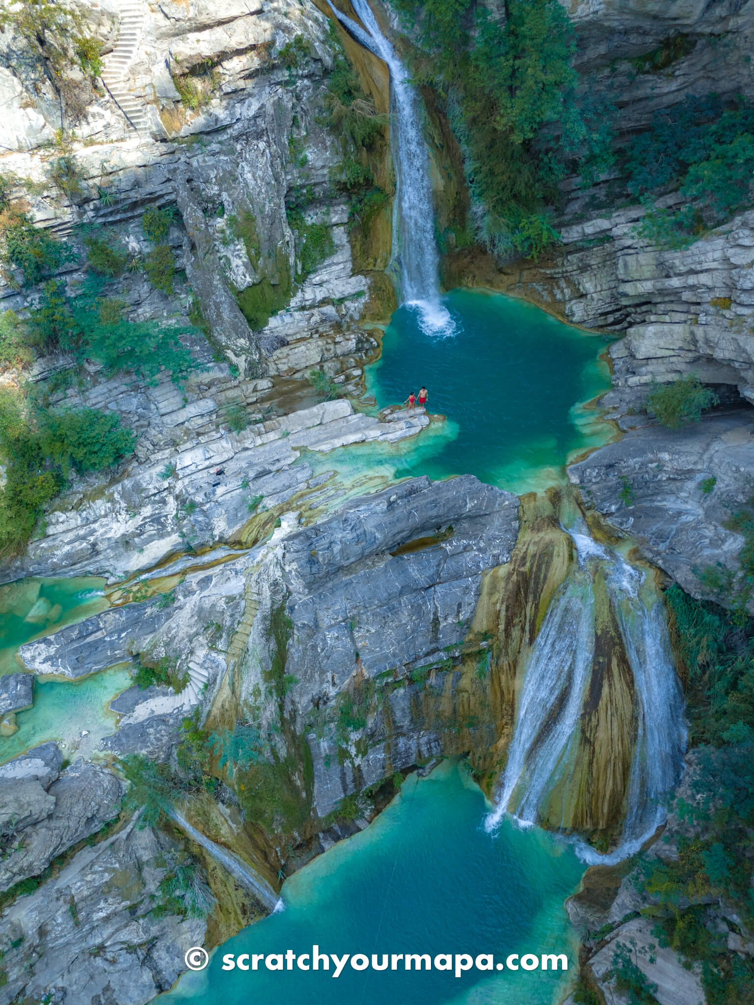 price for El Aguacate waterfalls in Puebla