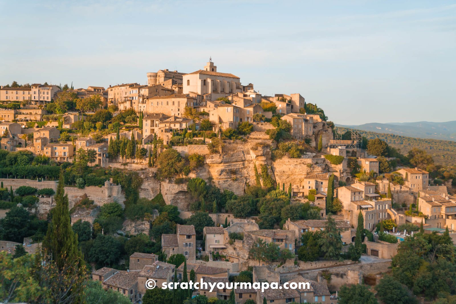 Gordes, best fairytale villages in France