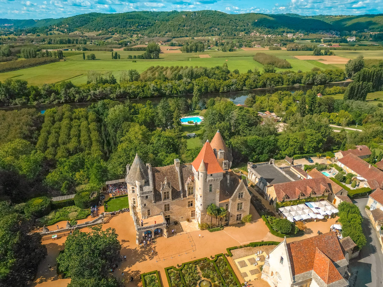 Chateau de Milandes,  most beautiful castles in France