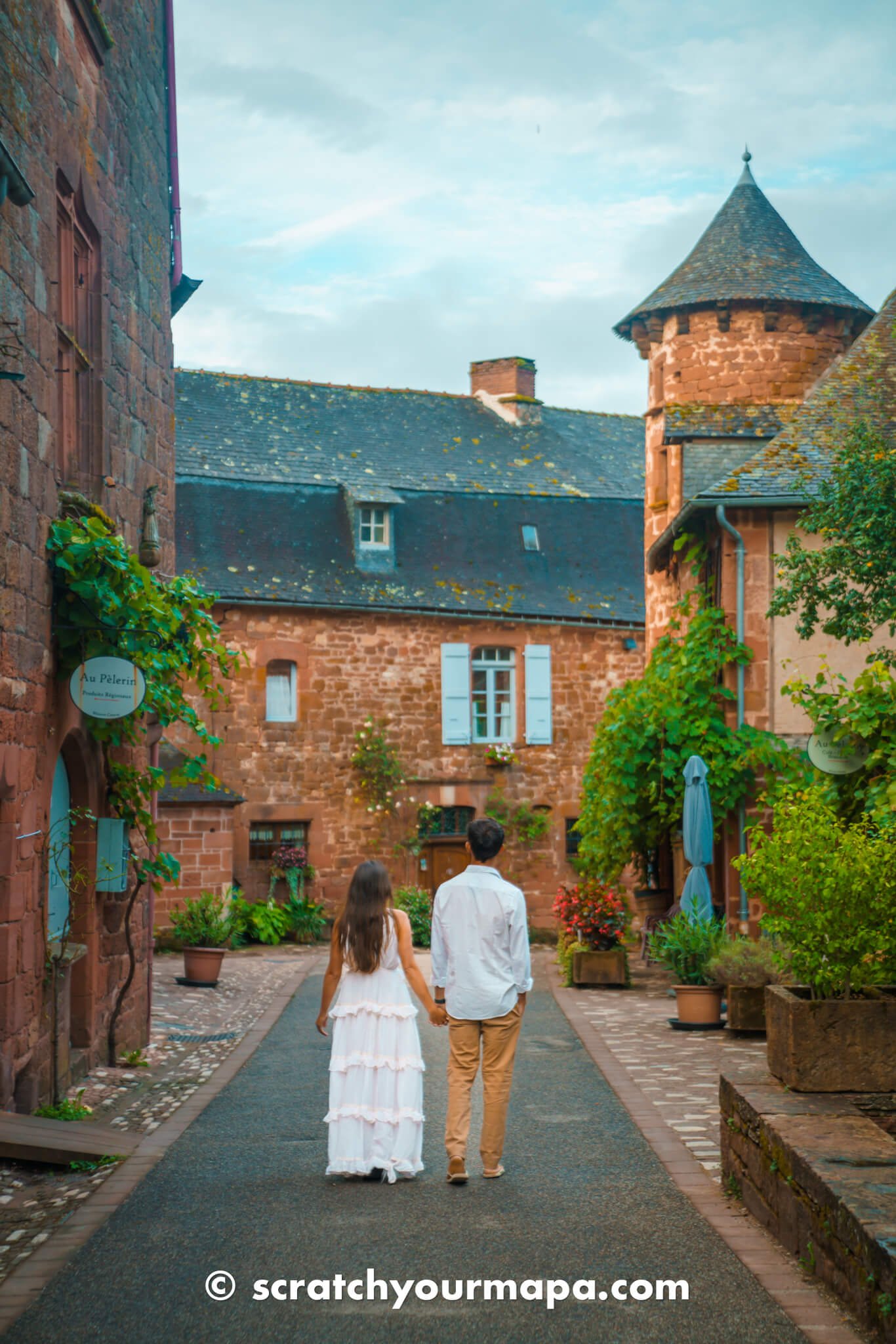 Collanges-la-Rouge, best fairytale villages in France