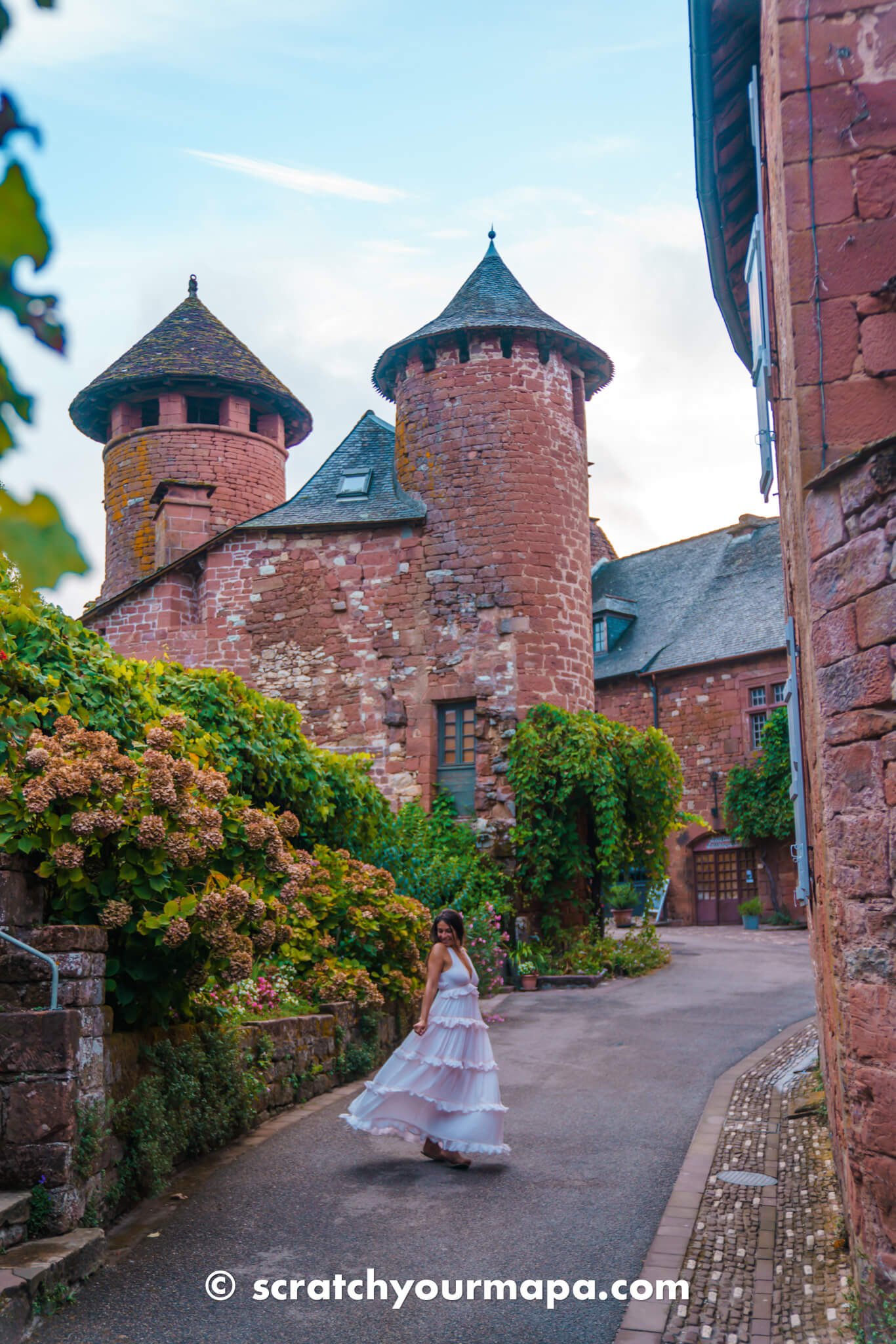 Collanges-la-Rouge, best fairytale villages in France