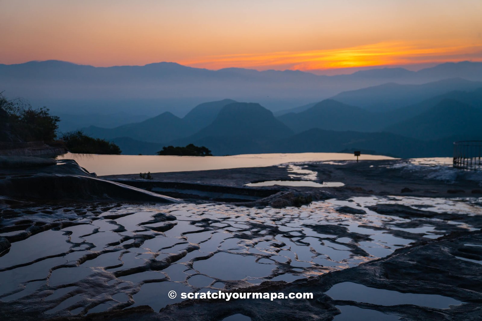 Hierve el Agua pools