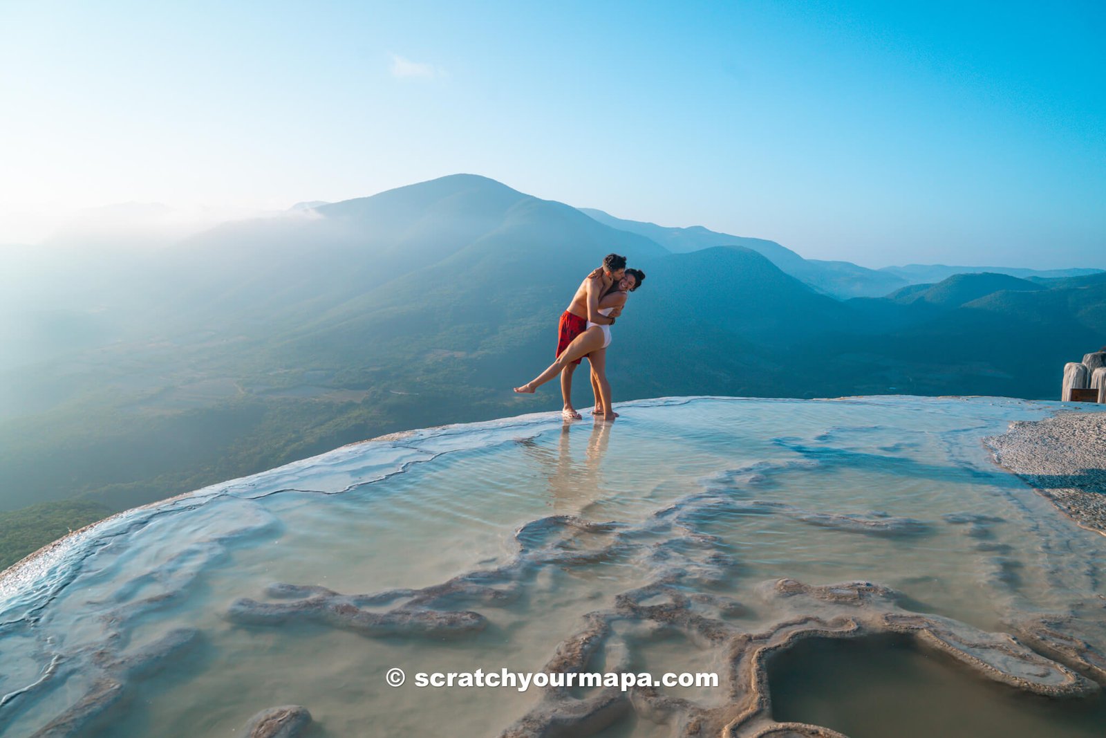 Hierve el Agua - Visiting Oaxaca, Mexico