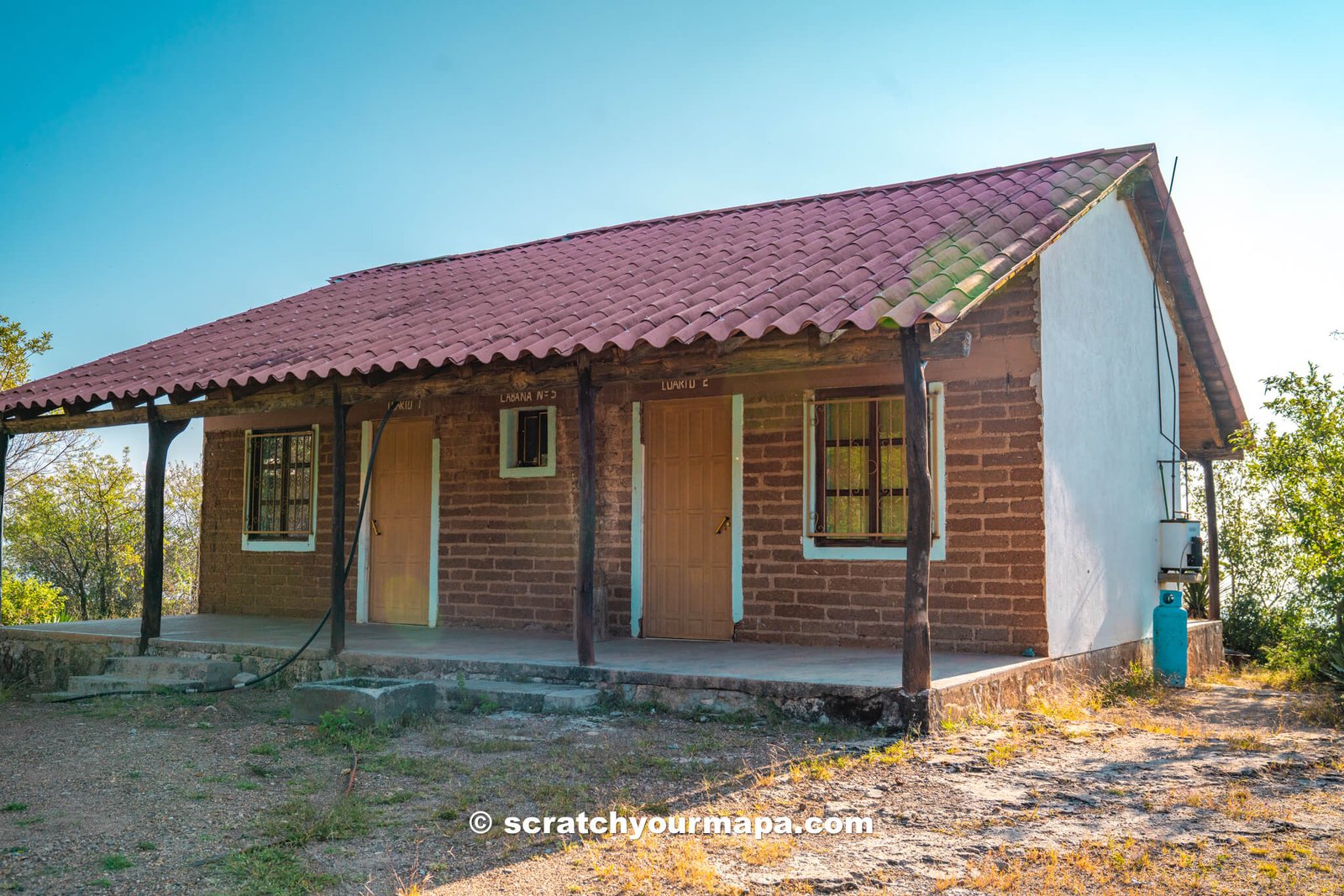 Cabins at Hierve el Agua