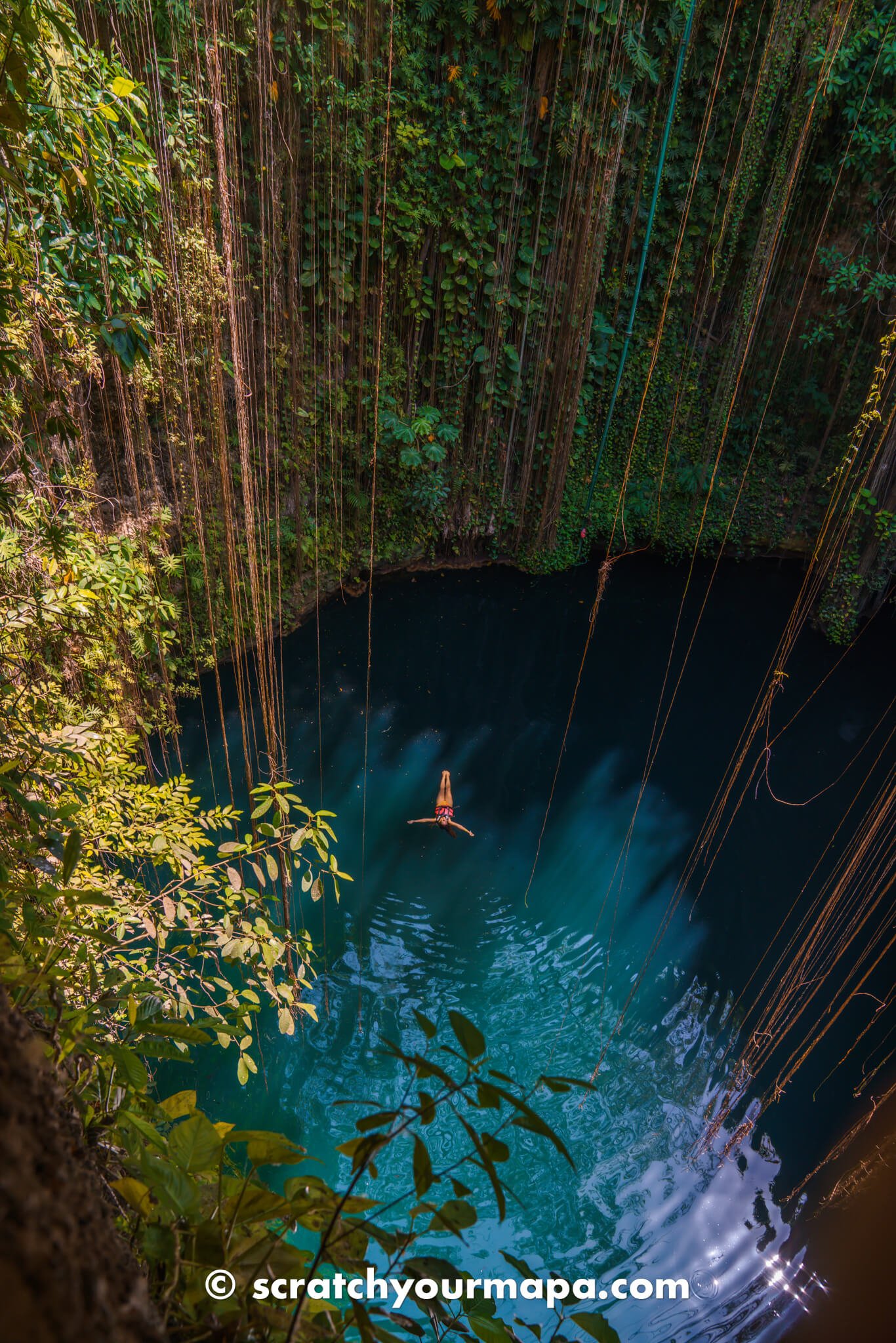 Ik Kil Cenote, the best cenotes in the Yucatan Peninsula