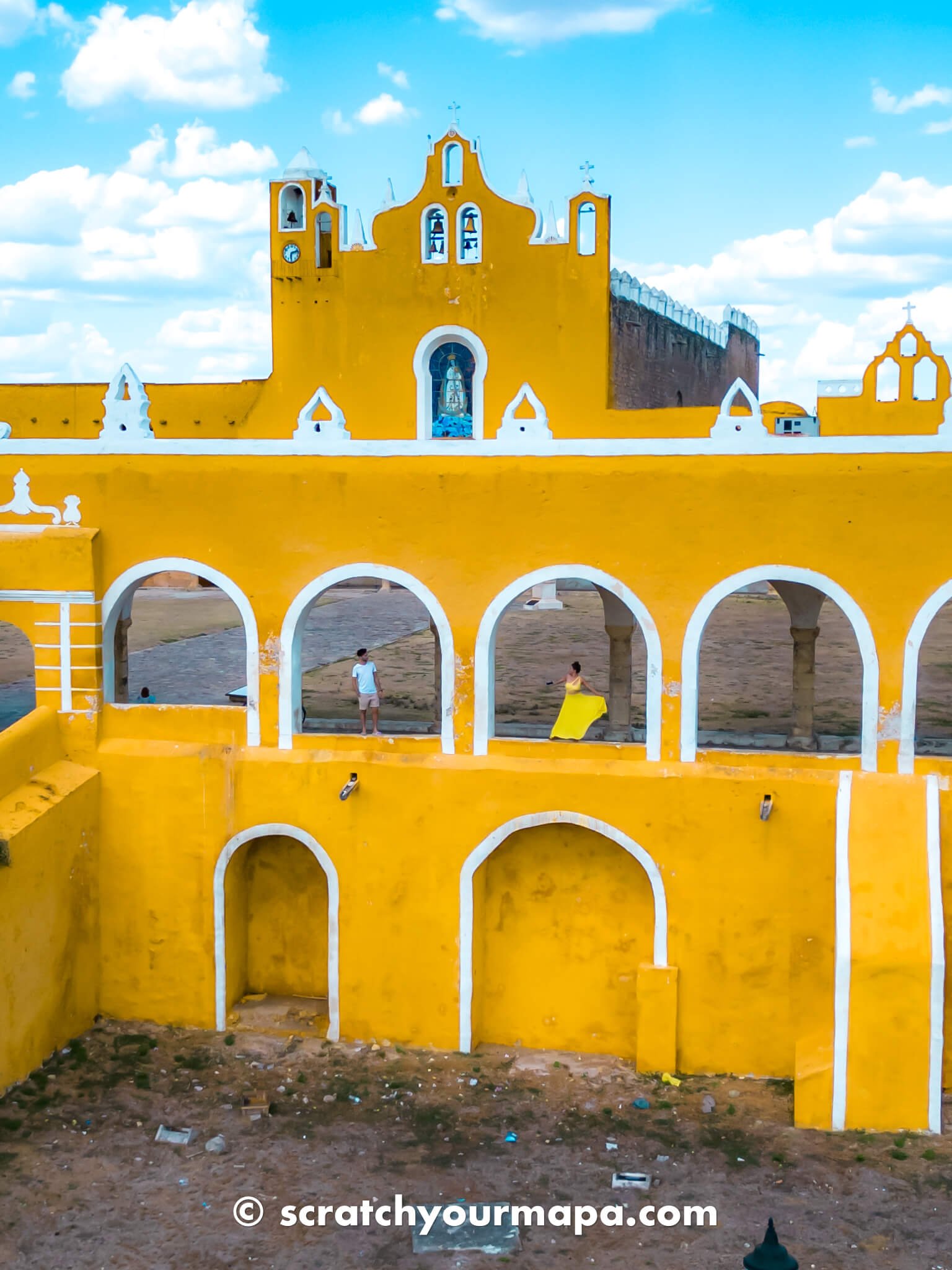 yellow city of Izamal, the most Instagrammable places in Mexico