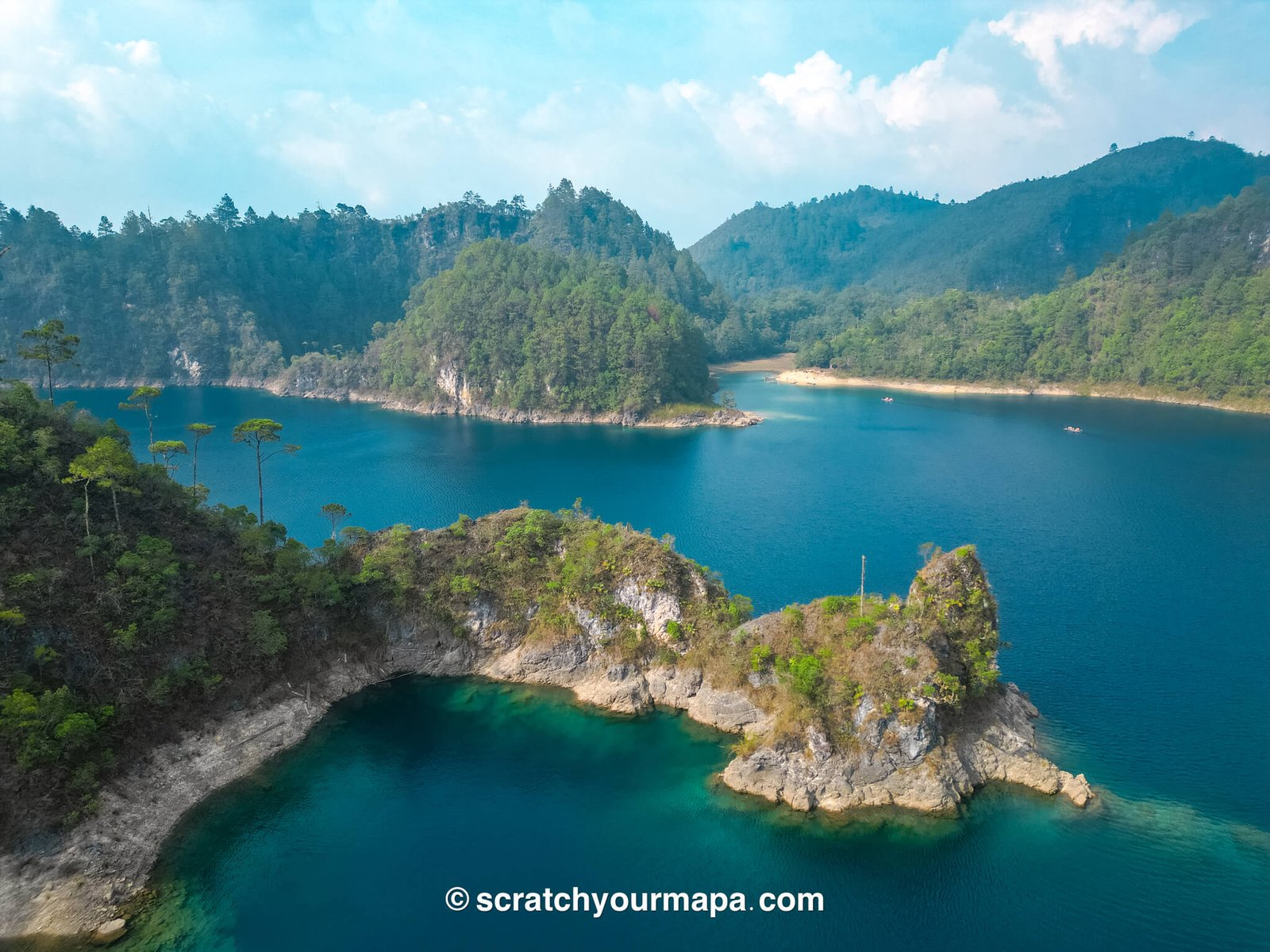 Lagunas de Montebello, most beautiful lakes in Mexico