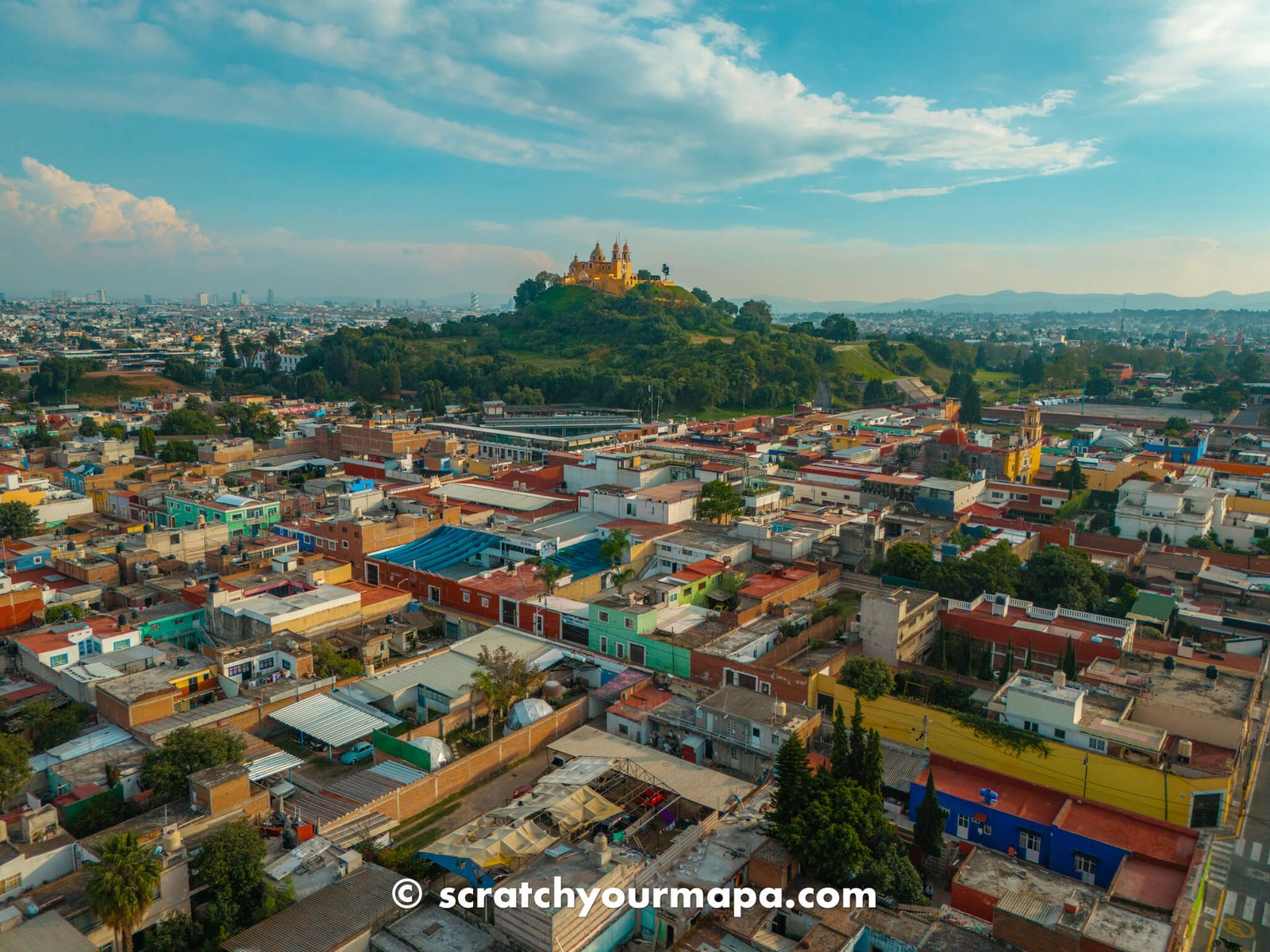 Cholula, day trips from Puebla