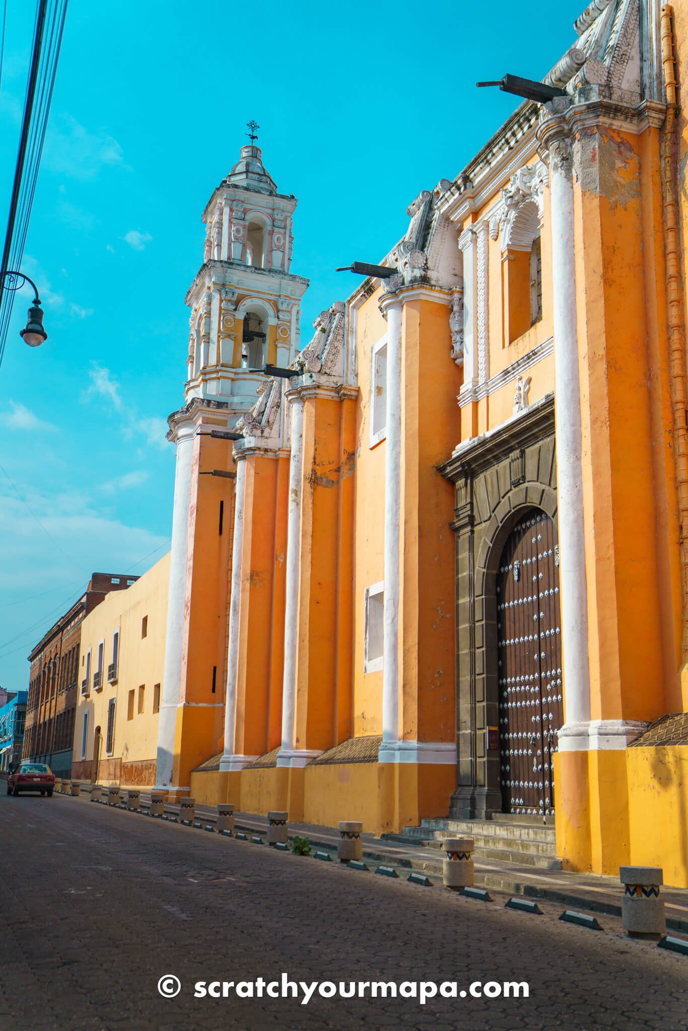 Conventual church of St. Jerome, top attractions in Puebla, Mexico