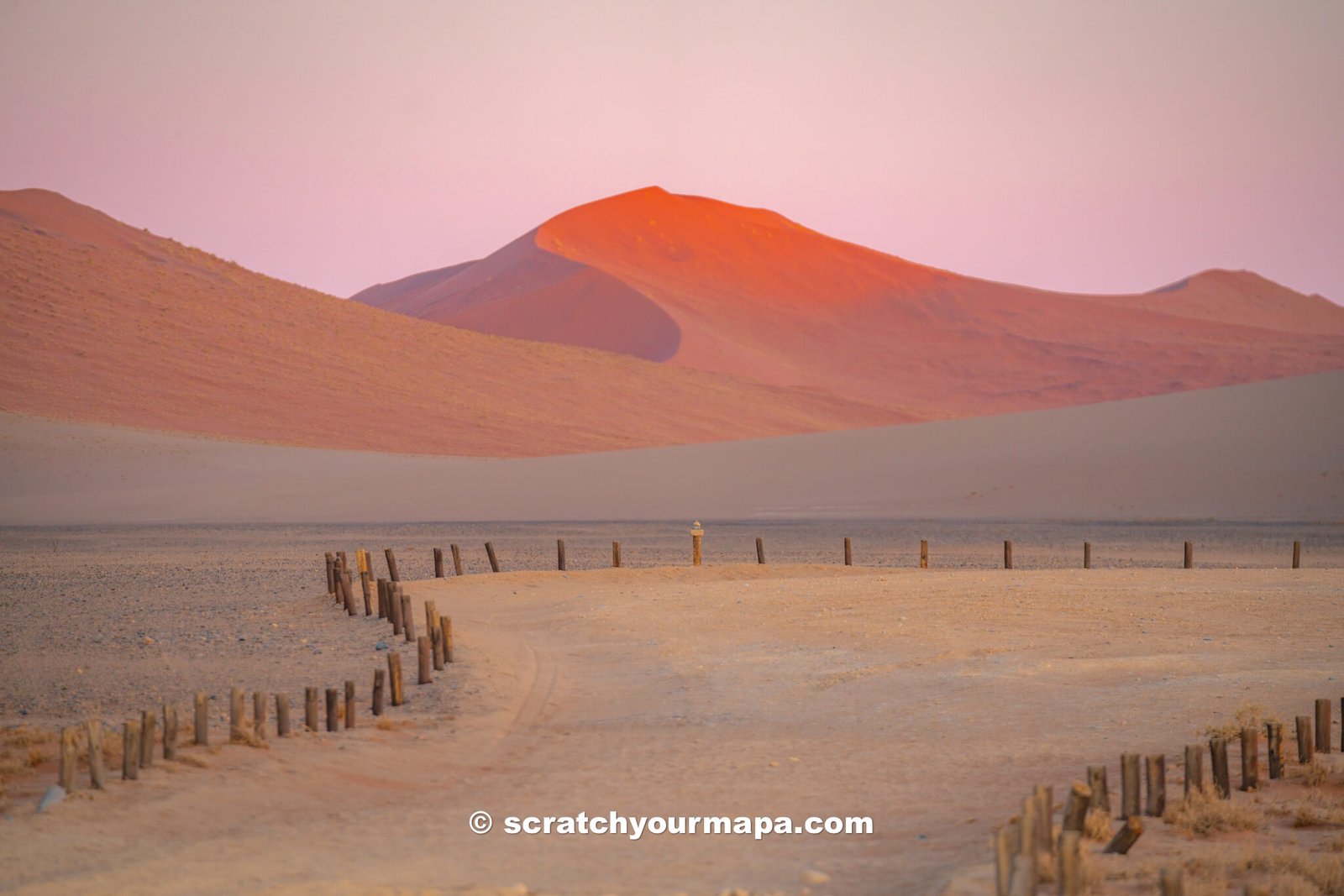 Sossusvlei, one of the best places to visit in Namibia