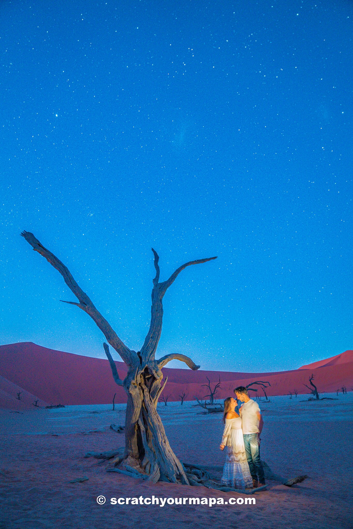 night in Sossusvlei, Namibia