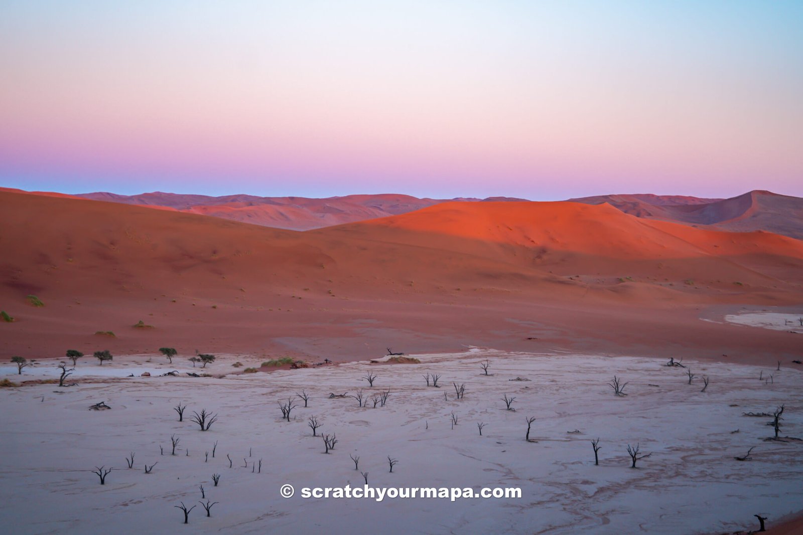 Sossusvlei, one of the best places to visit in Namibia