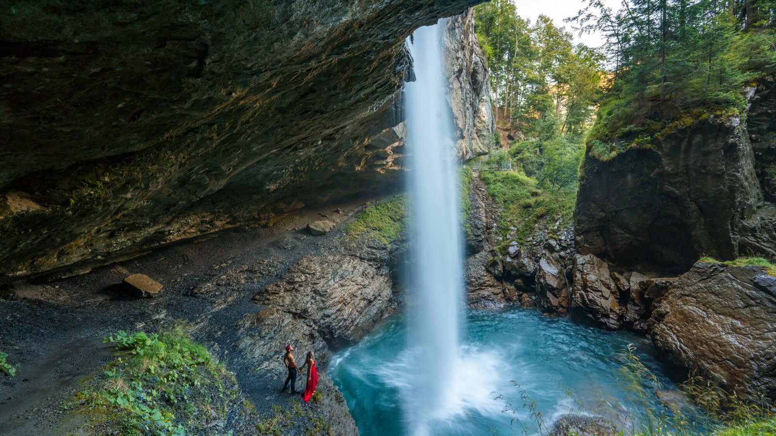 Swiss Waterfall