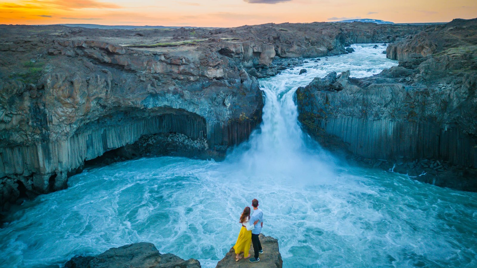 Waterfall in Iceland