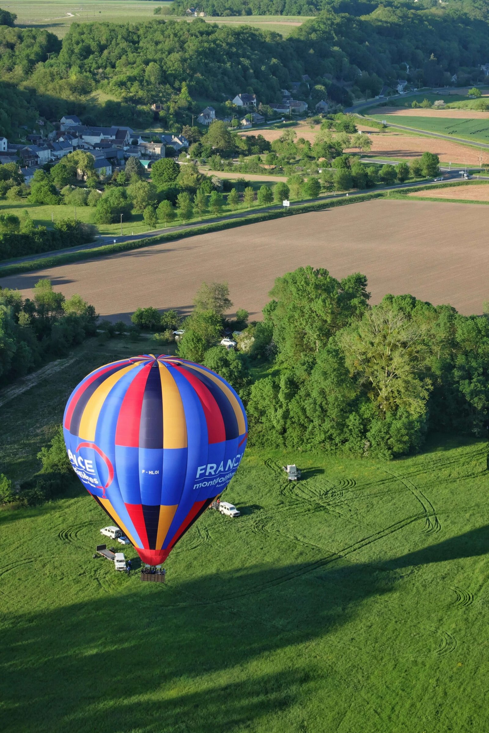 hot air balloon in Loire Valley, France bucket list activities