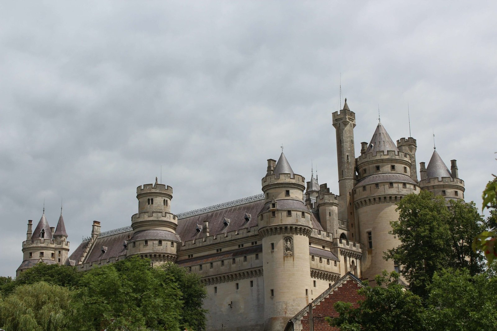 Chateau Pierrefonds, most beautiful castles in France