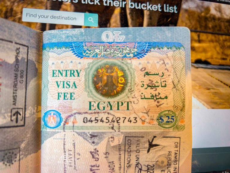 Do you need a visa for Egypt? a travel guide explaining the process