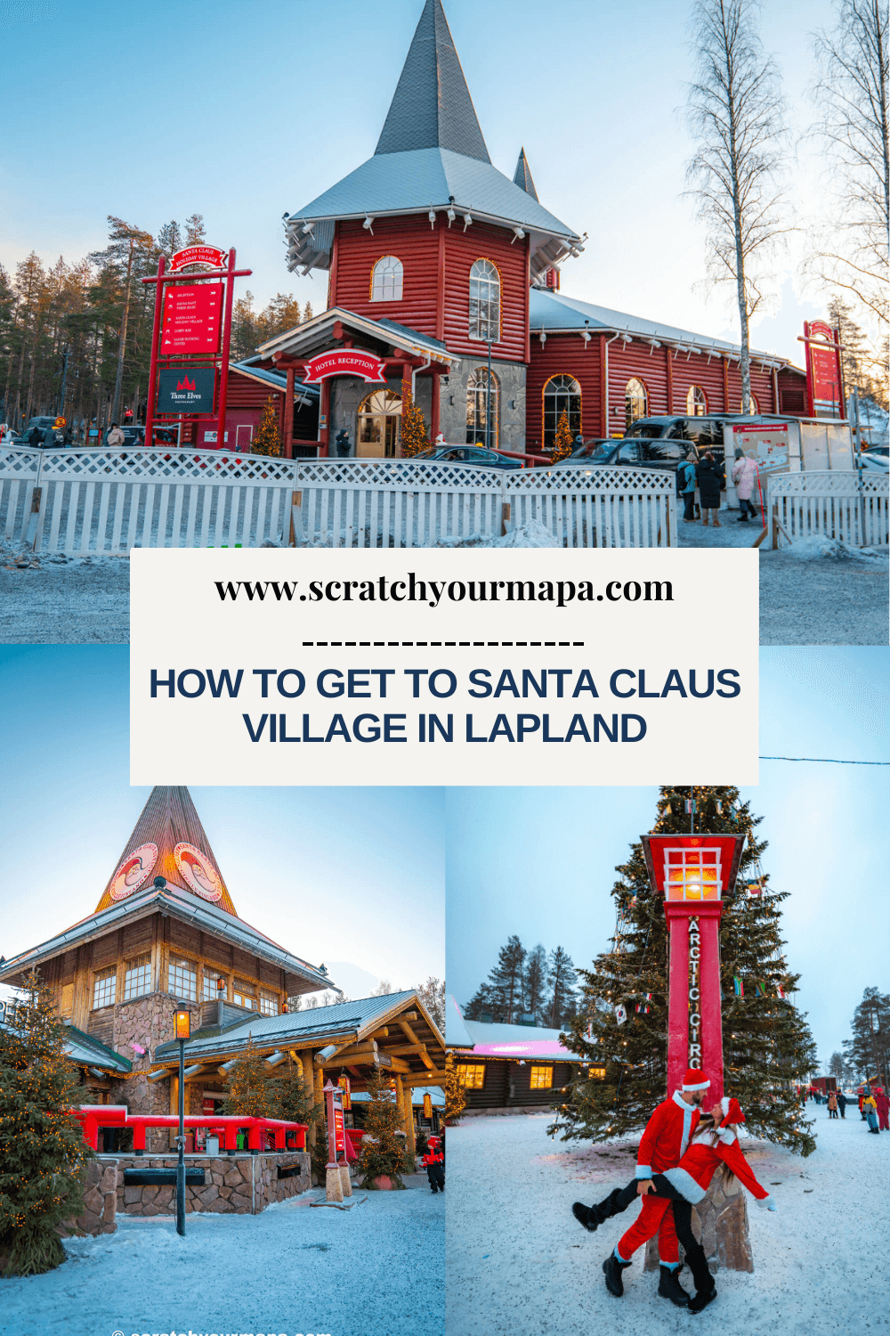 How to get to Santa Claus Village pin