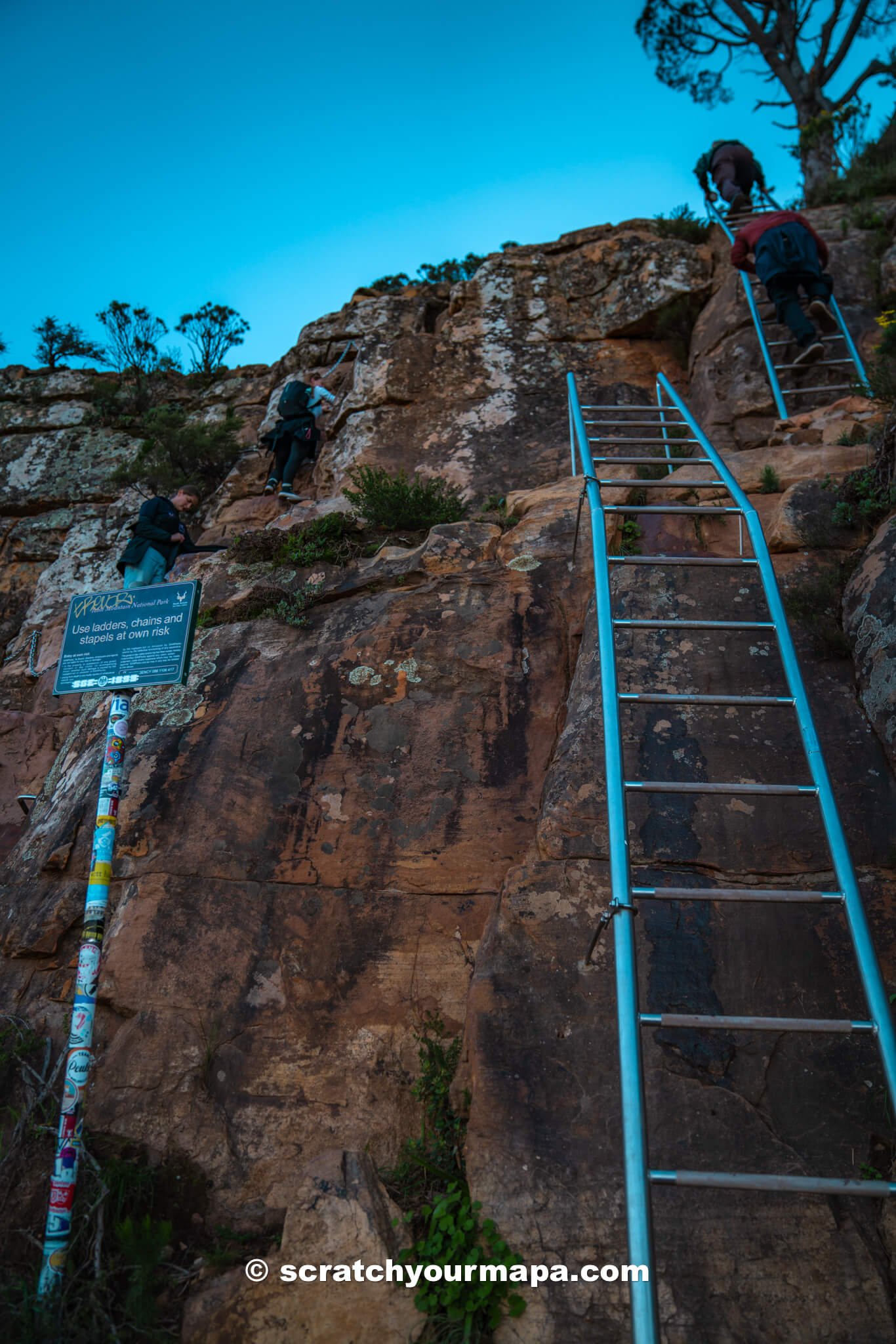 hiking Lion's Head in Cape Town