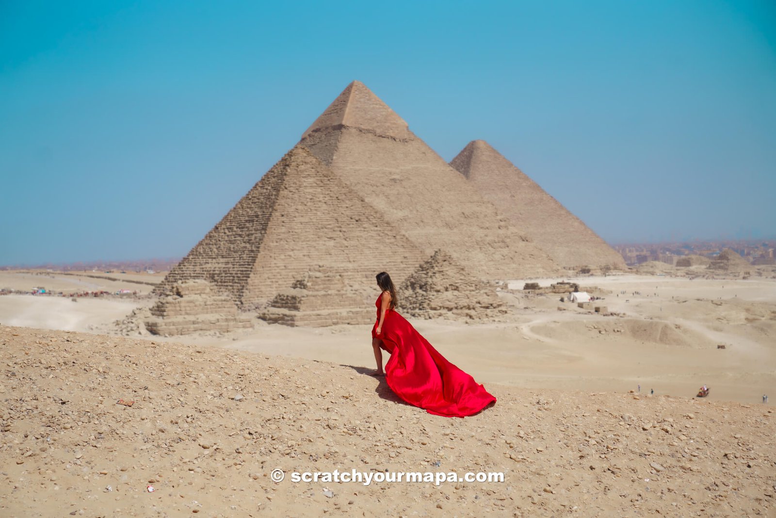 Pyramids of Giza, top destinations in Egypt