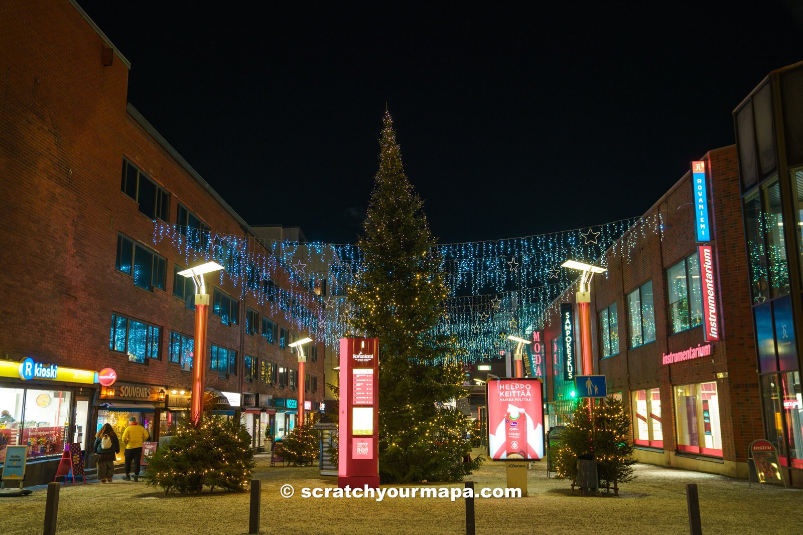 Rovaniemi city center, how to get to Santa Claus Village