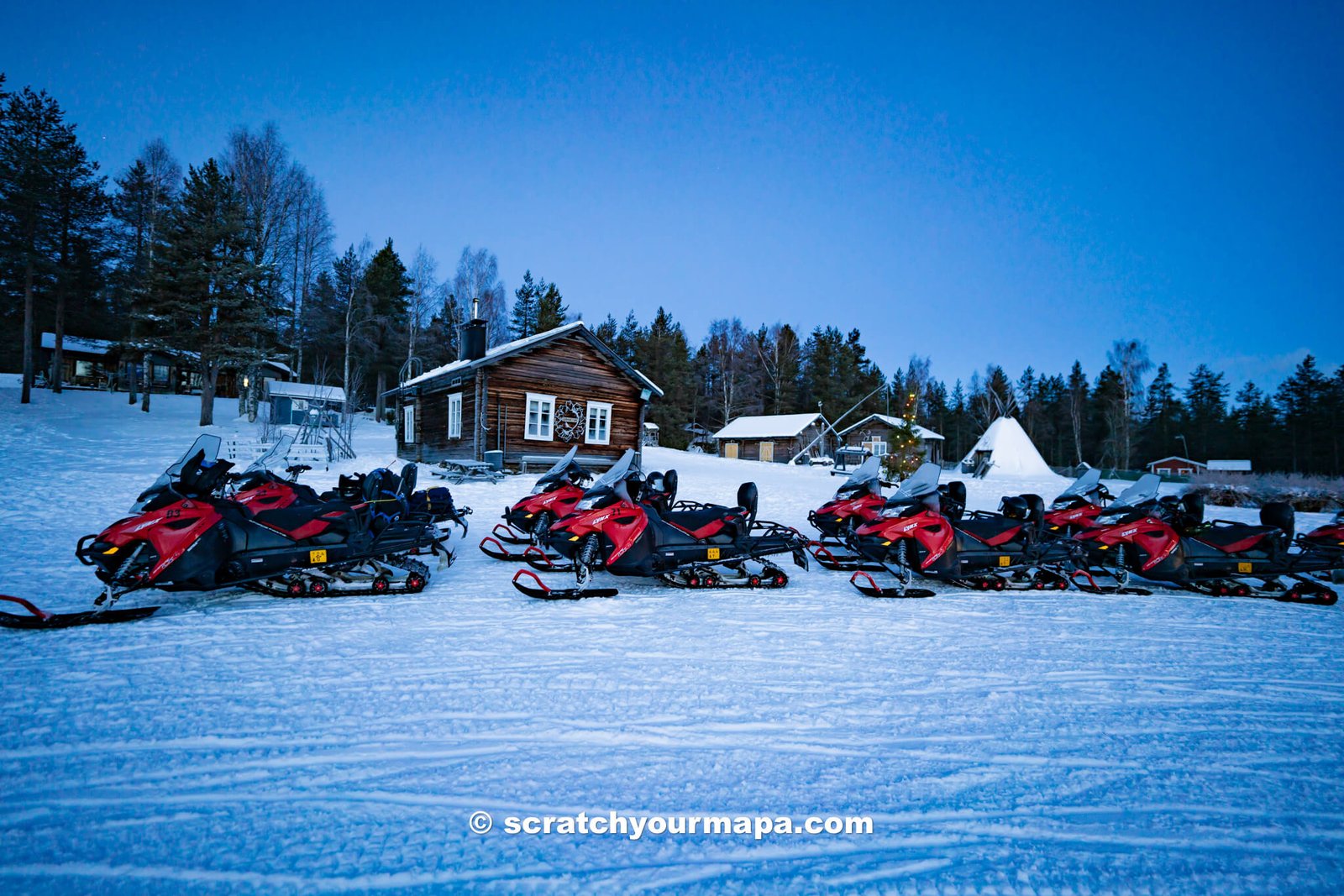 snowmobiling, top things to do in Rovaniemi, Finland